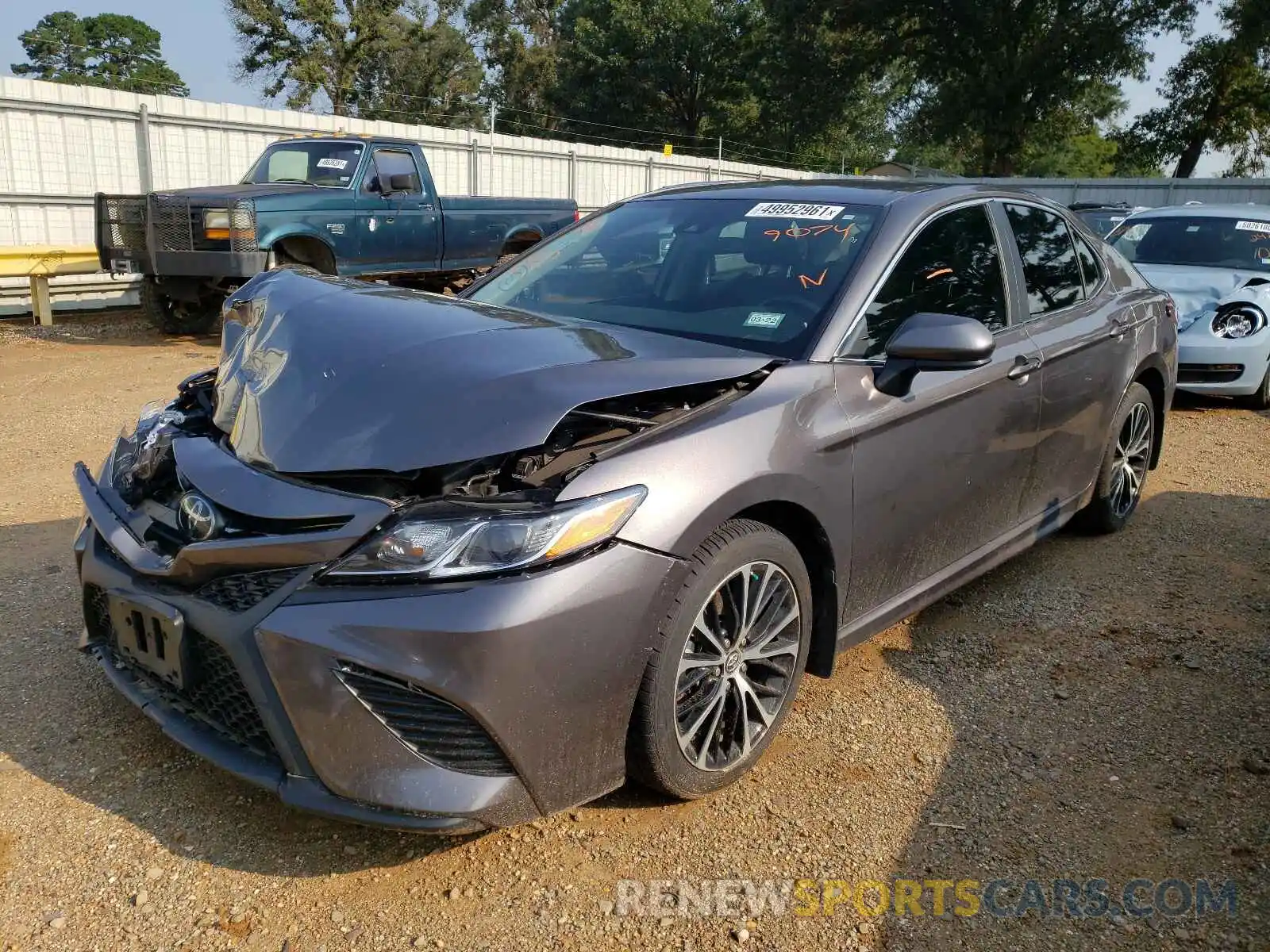 2 Photograph of a damaged car 4T1B11HK0KU199074 TOYOTA CAMRY 2019