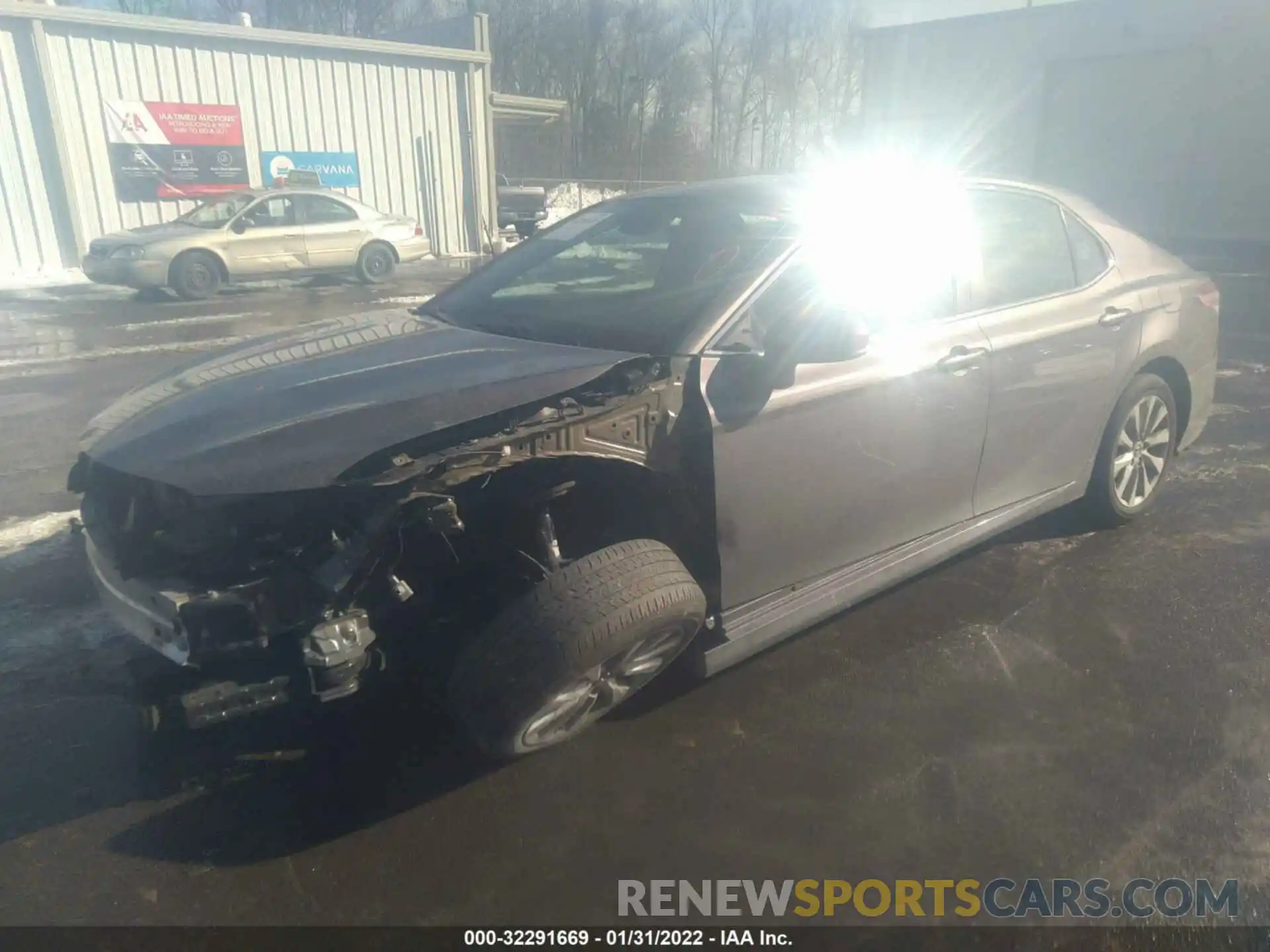 2 Photograph of a damaged car 4T1B11HK0KU200823 TOYOTA CAMRY 2019