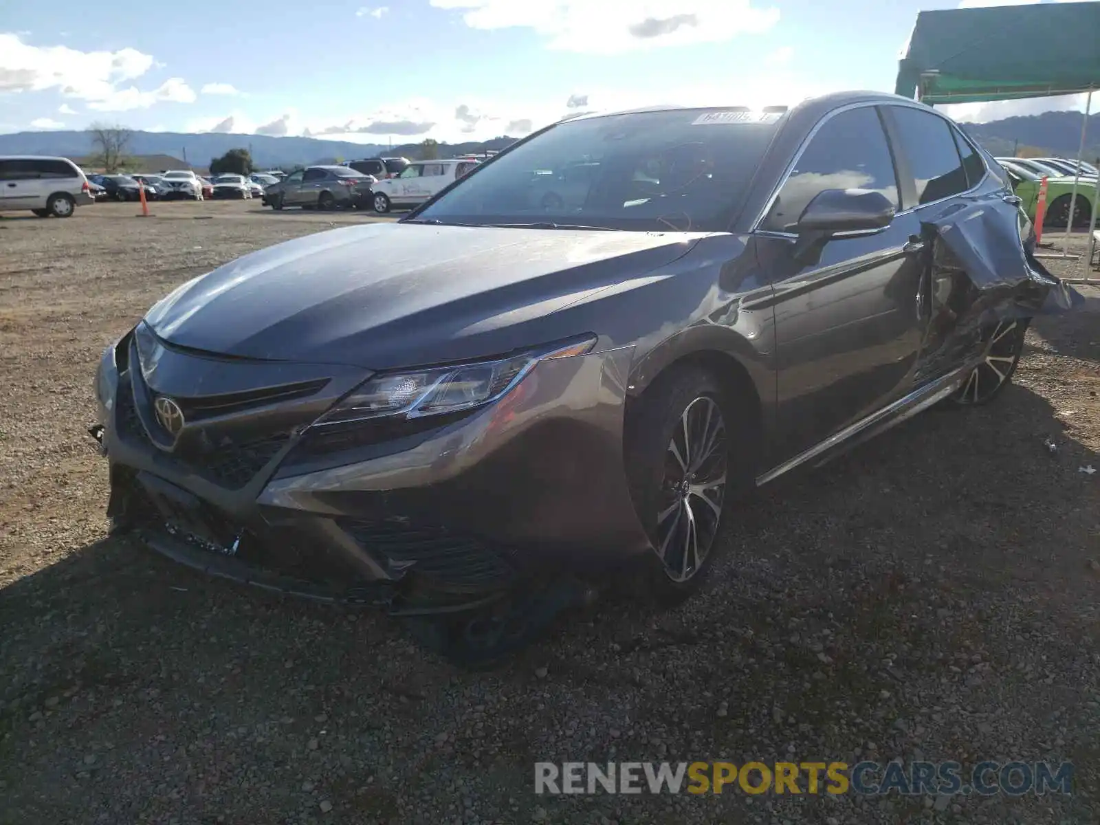 2 Photograph of a damaged car 4T1B11HK0KU201129 TOYOTA CAMRY 2019