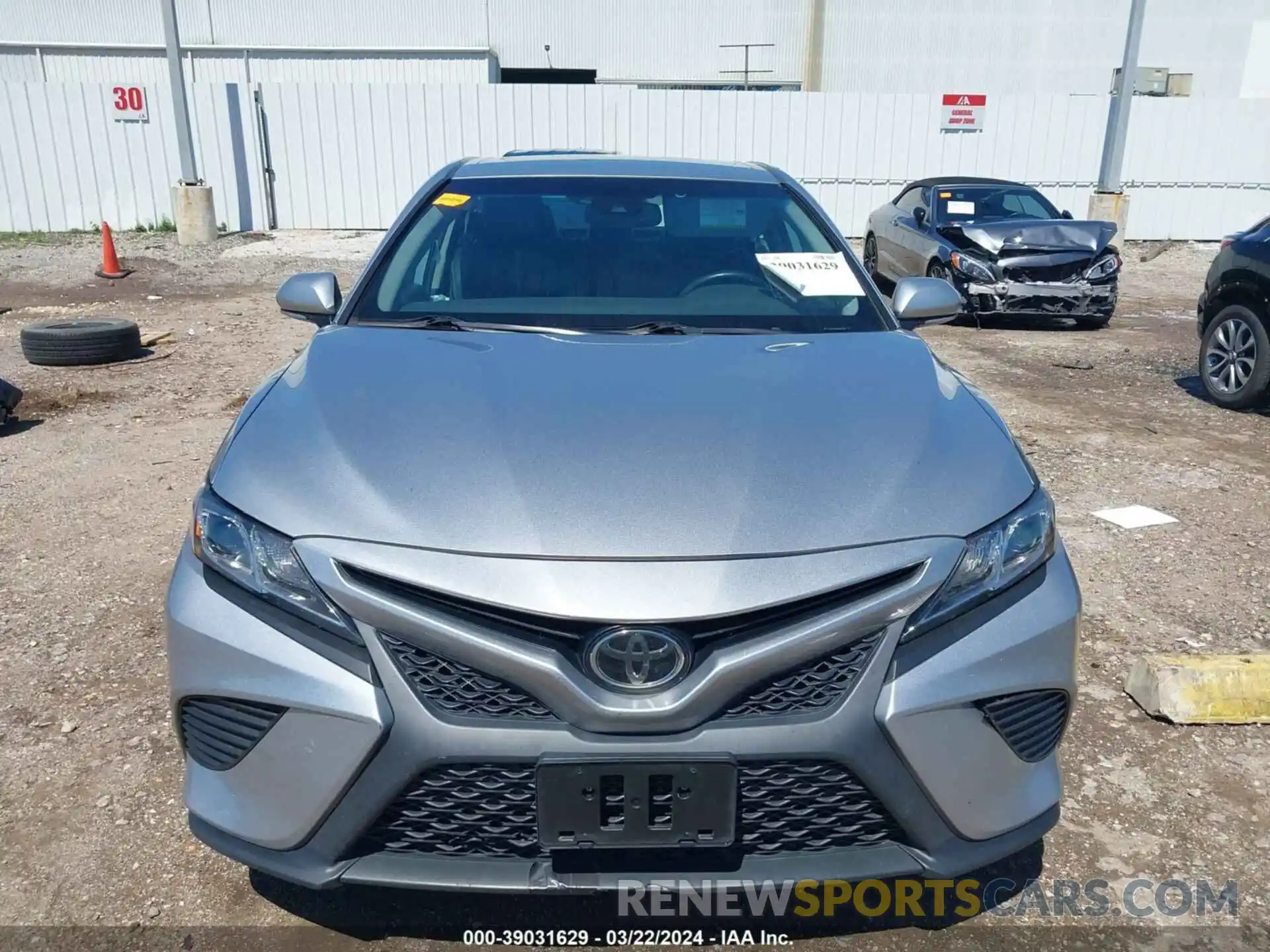 12 Photograph of a damaged car 4T1B11HK0KU202684 TOYOTA CAMRY 2019