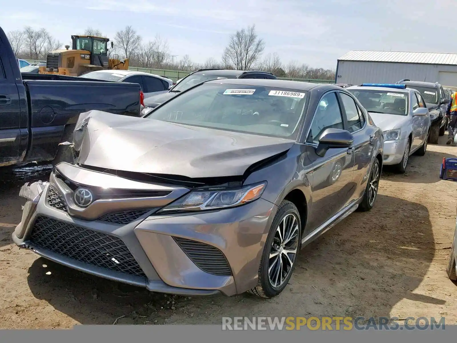 2 Photograph of a damaged car 4T1B11HK0KU203589 TOYOTA CAMRY 2019