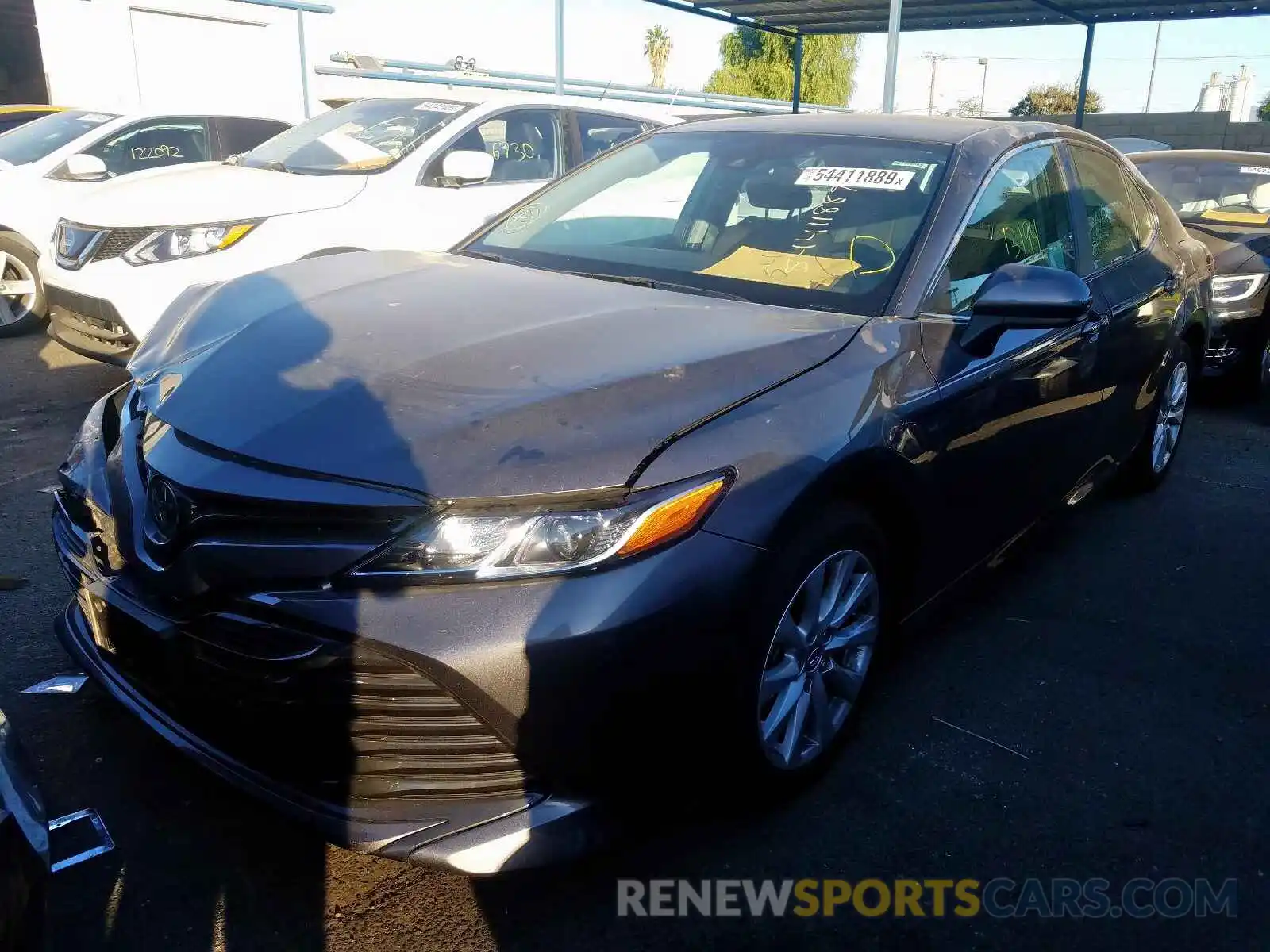 2 Photograph of a damaged car 4T1B11HK0KU203754 TOYOTA CAMRY 2019