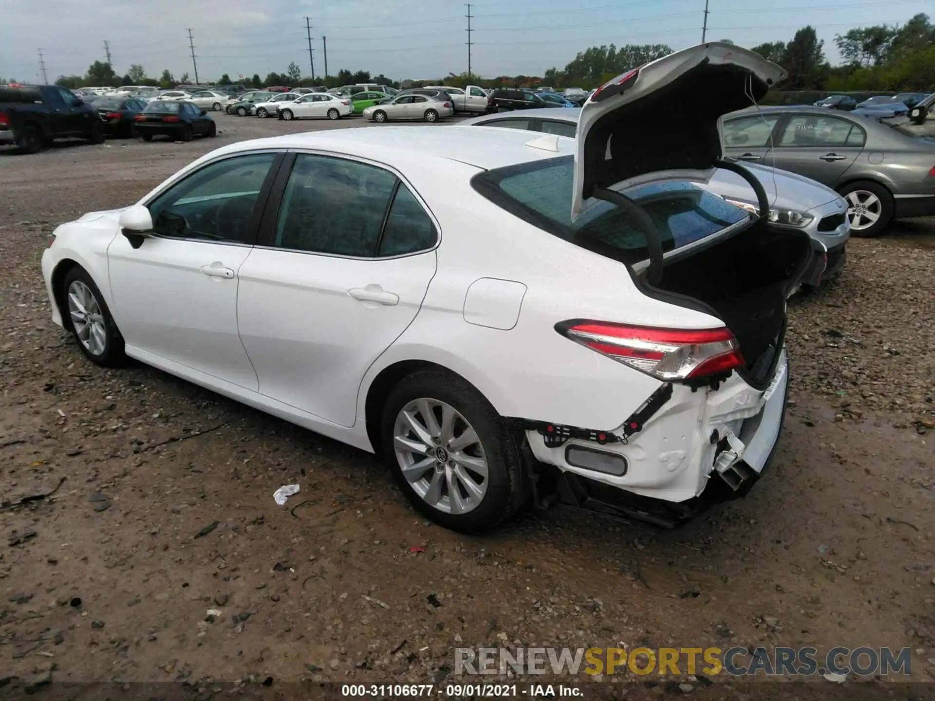 3 Photograph of a damaged car 4T1B11HK0KU204497 TOYOTA CAMRY 2019