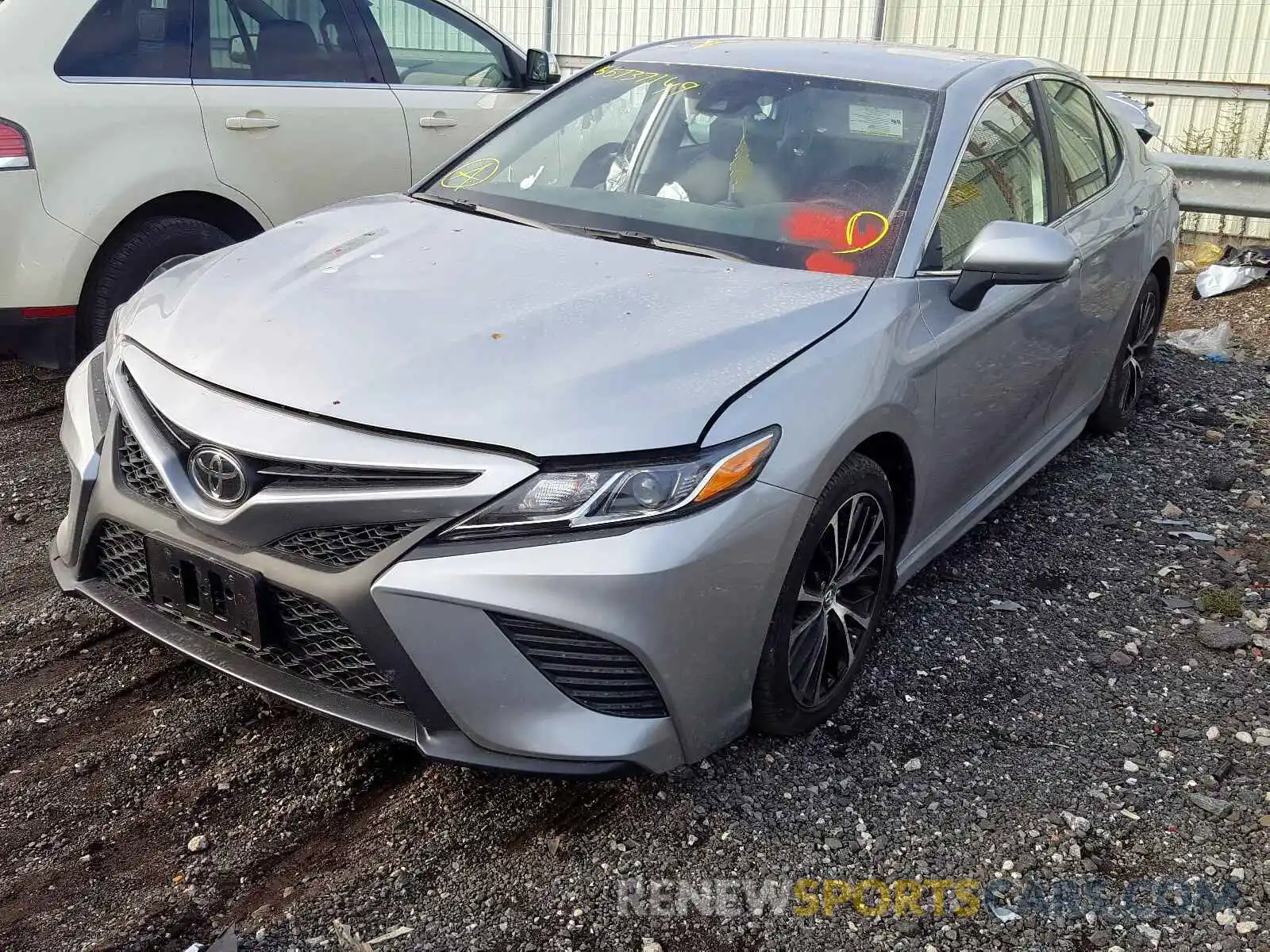 2 Photograph of a damaged car 4T1B11HK0KU205746 TOYOTA CAMRY 2019