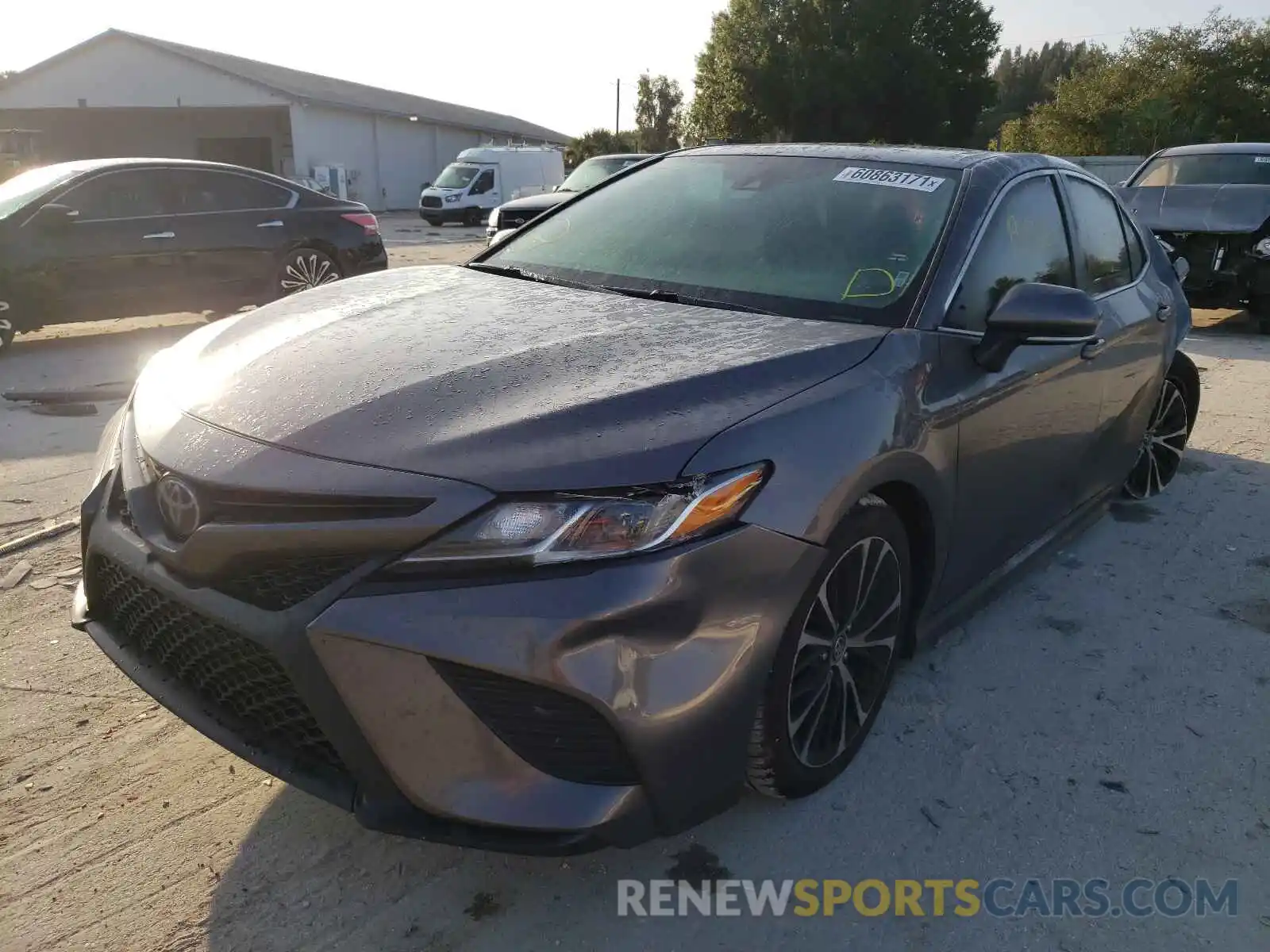 2 Photograph of a damaged car 4T1B11HK0KU206539 TOYOTA CAMRY 2019