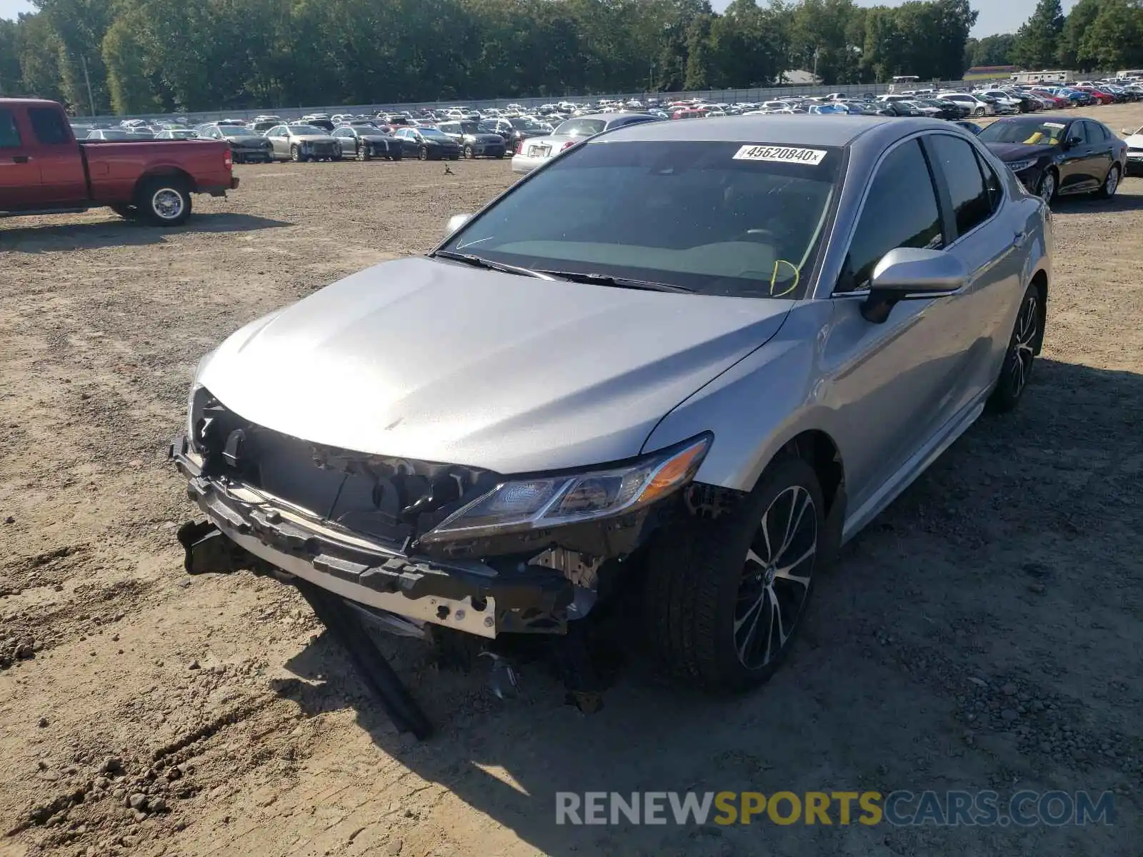 2 Photograph of a damaged car 4T1B11HK0KU207447 TOYOTA CAMRY 2019