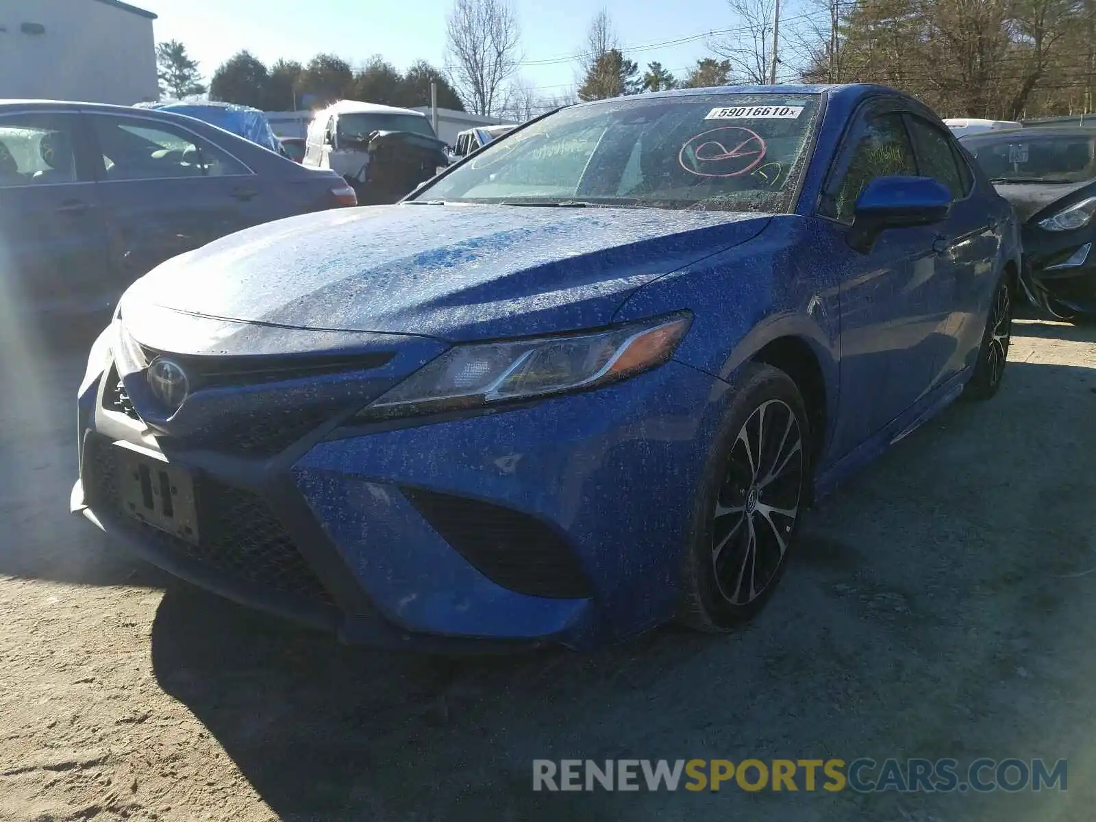 2 Photograph of a damaged car 4T1B11HK0KU208131 TOYOTA CAMRY 2019