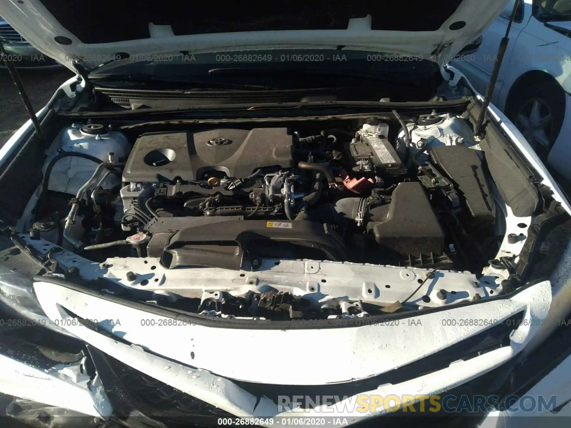 10 Photograph of a damaged car 4T1B11HK0KU208856 TOYOTA CAMRY 2019