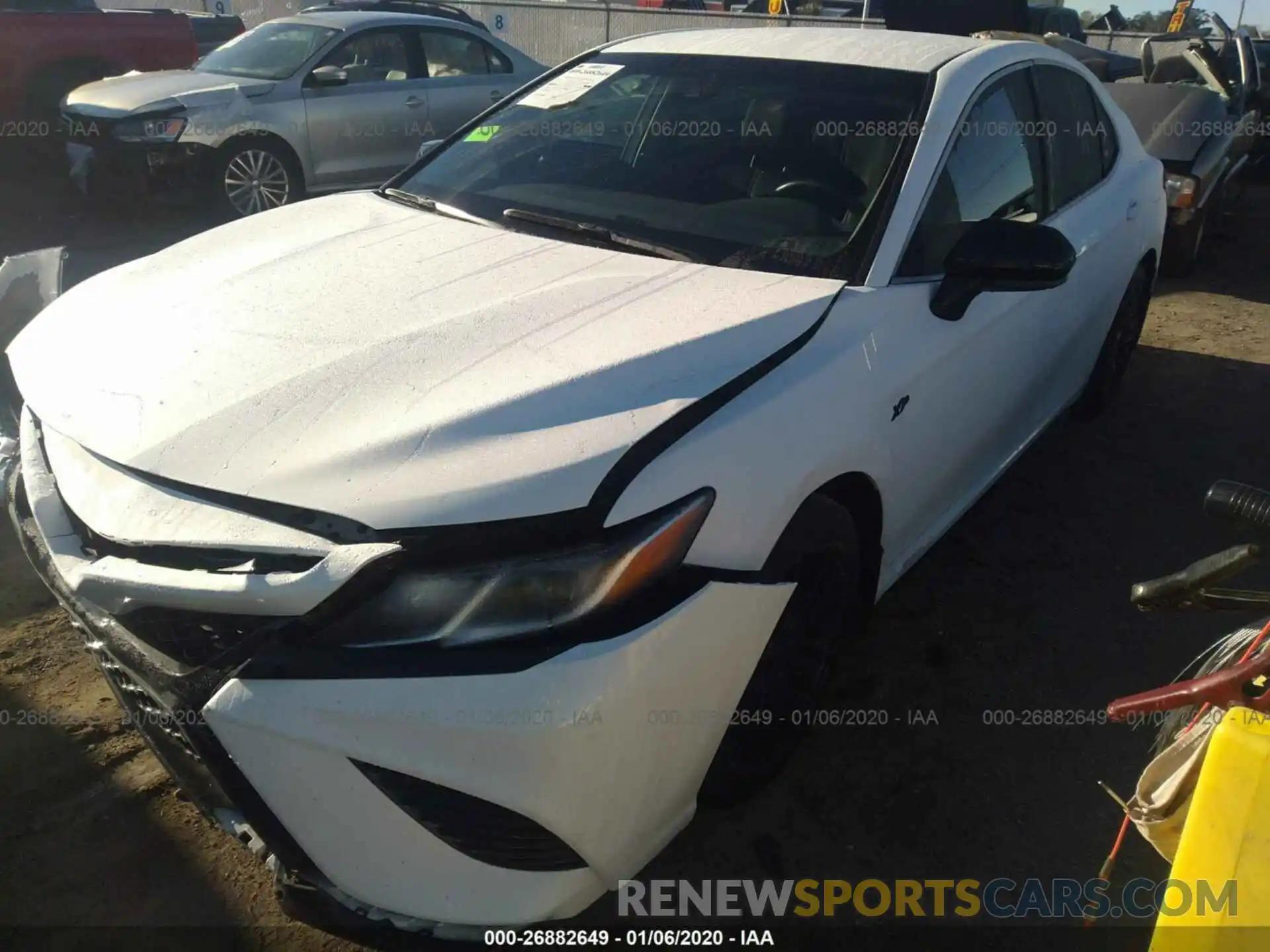 2 Photograph of a damaged car 4T1B11HK0KU208856 TOYOTA CAMRY 2019