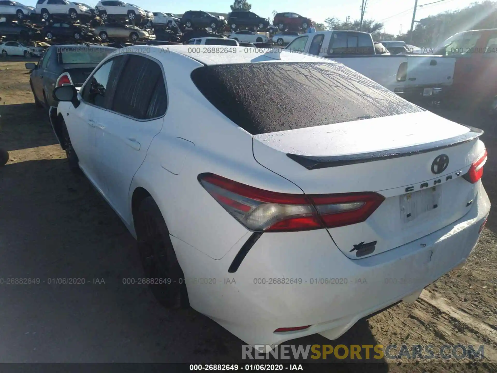 3 Photograph of a damaged car 4T1B11HK0KU208856 TOYOTA CAMRY 2019