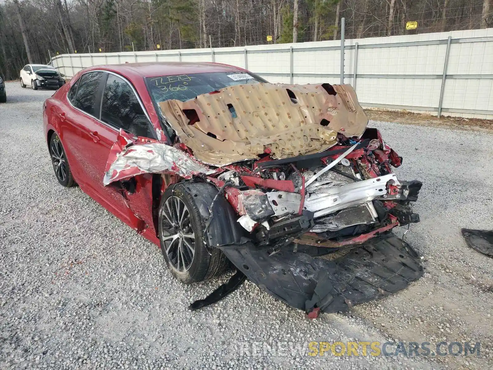 1 Photograph of a damaged car 4T1B11HK0KU209019 TOYOTA CAMRY 2019