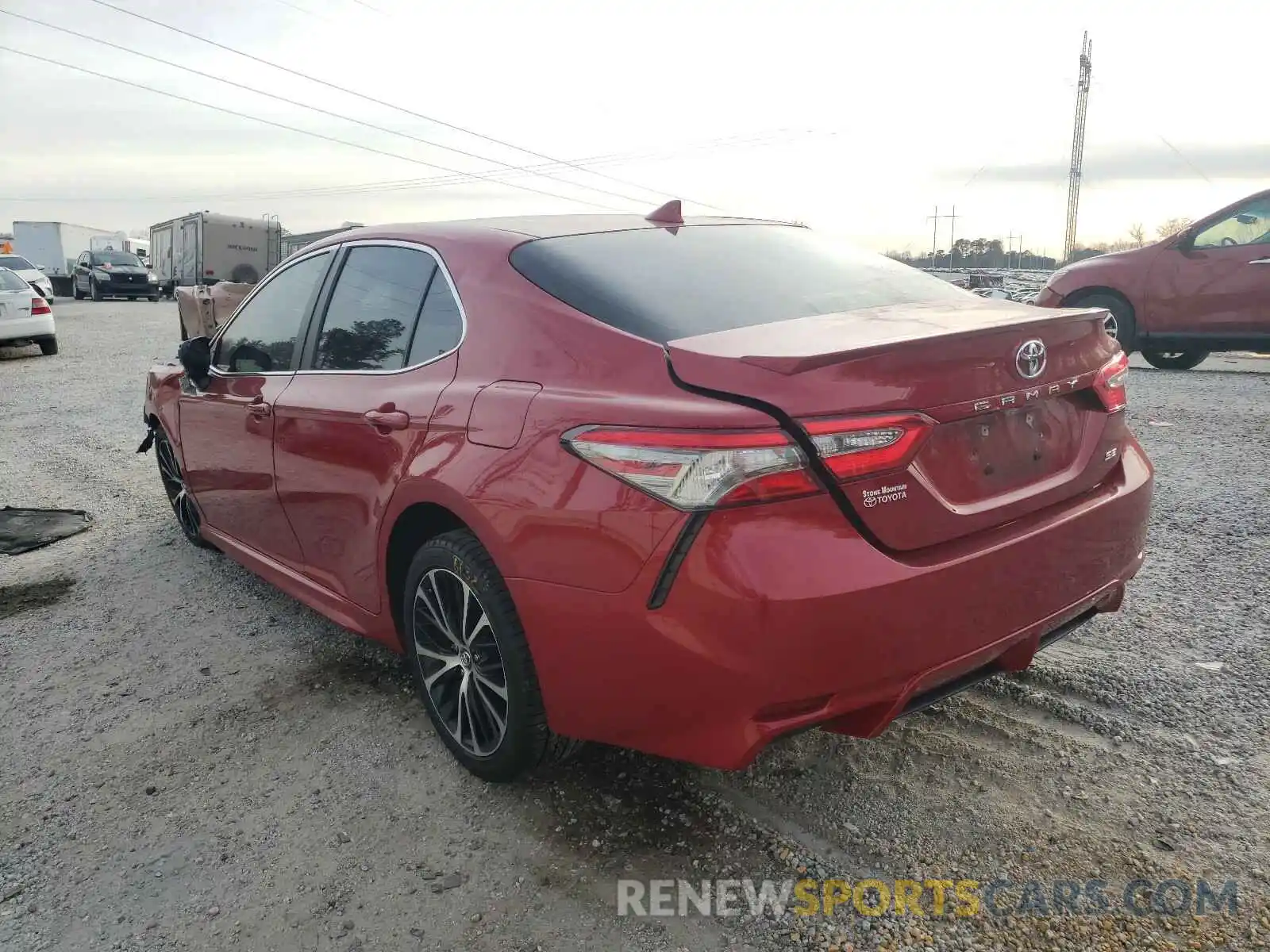 3 Photograph of a damaged car 4T1B11HK0KU209019 TOYOTA CAMRY 2019