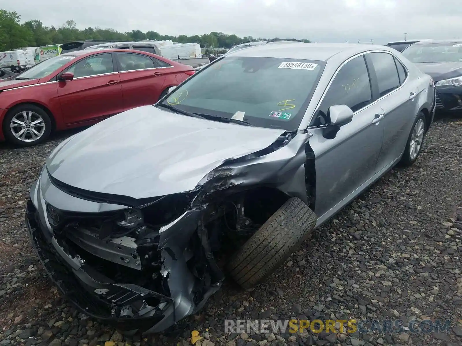 2 Photograph of a damaged car 4T1B11HK0KU209540 TOYOTA CAMRY 2019