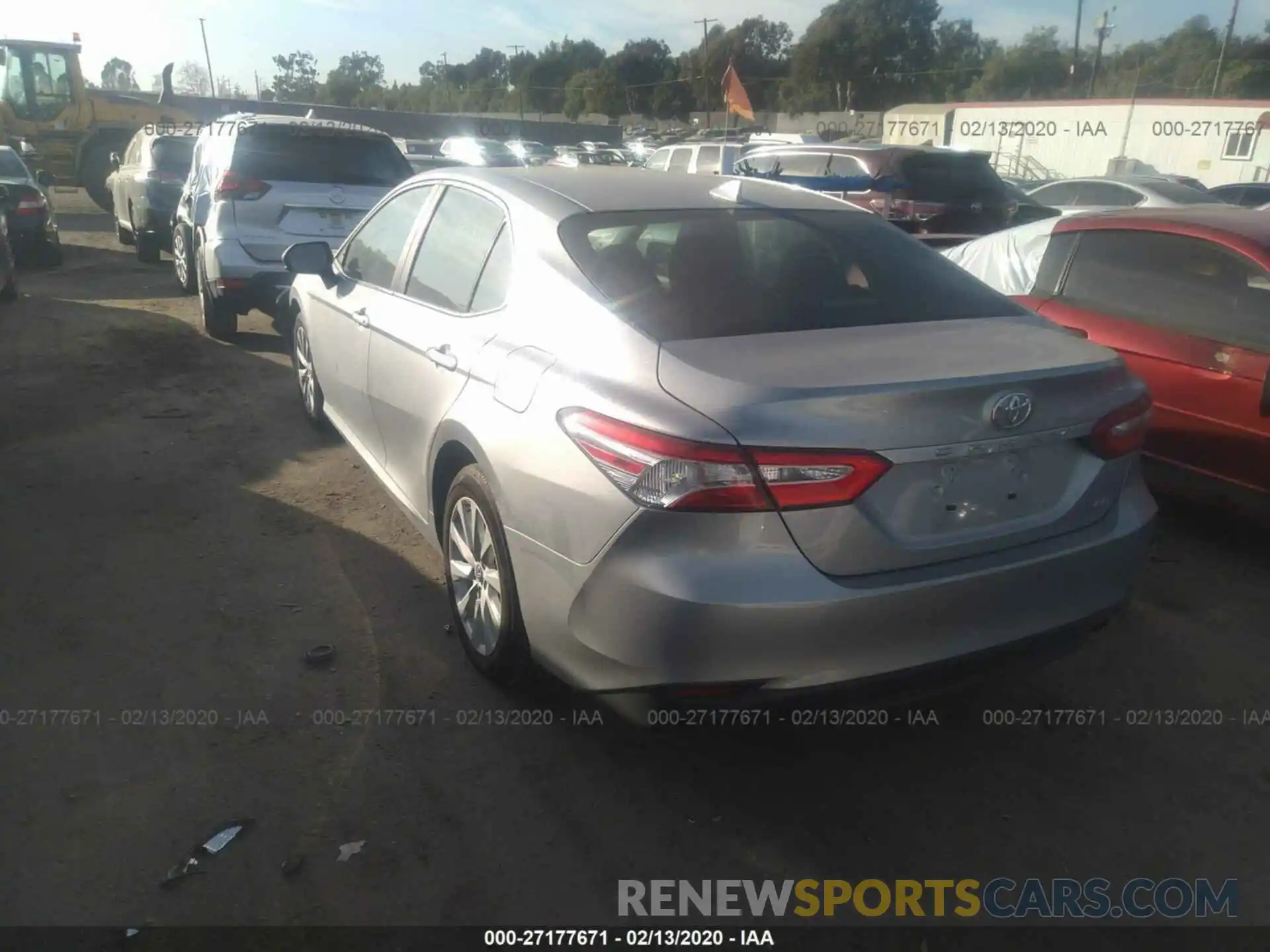 3 Photograph of a damaged car 4T1B11HK0KU210445 TOYOTA CAMRY 2019