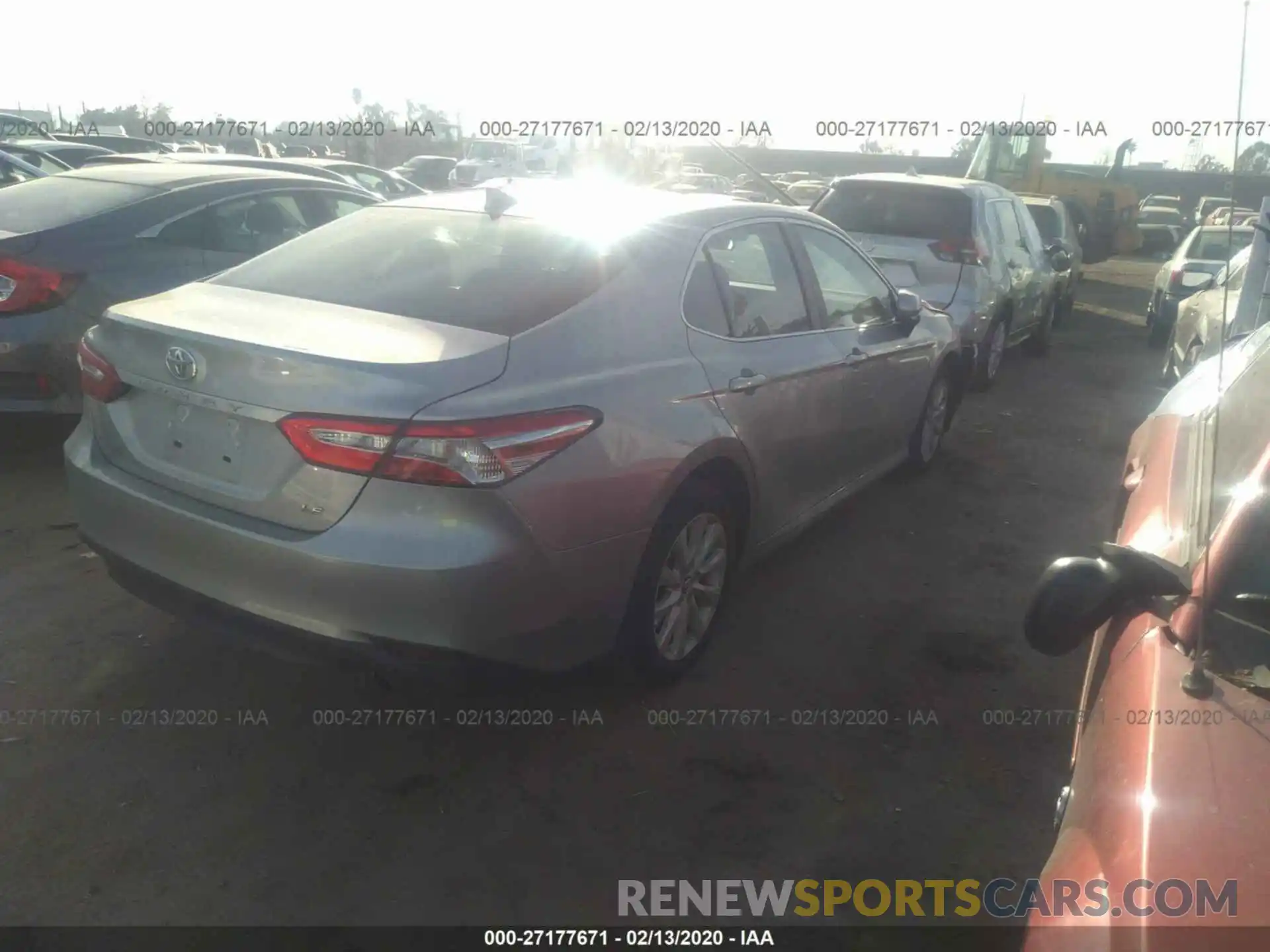 4 Photograph of a damaged car 4T1B11HK0KU210445 TOYOTA CAMRY 2019