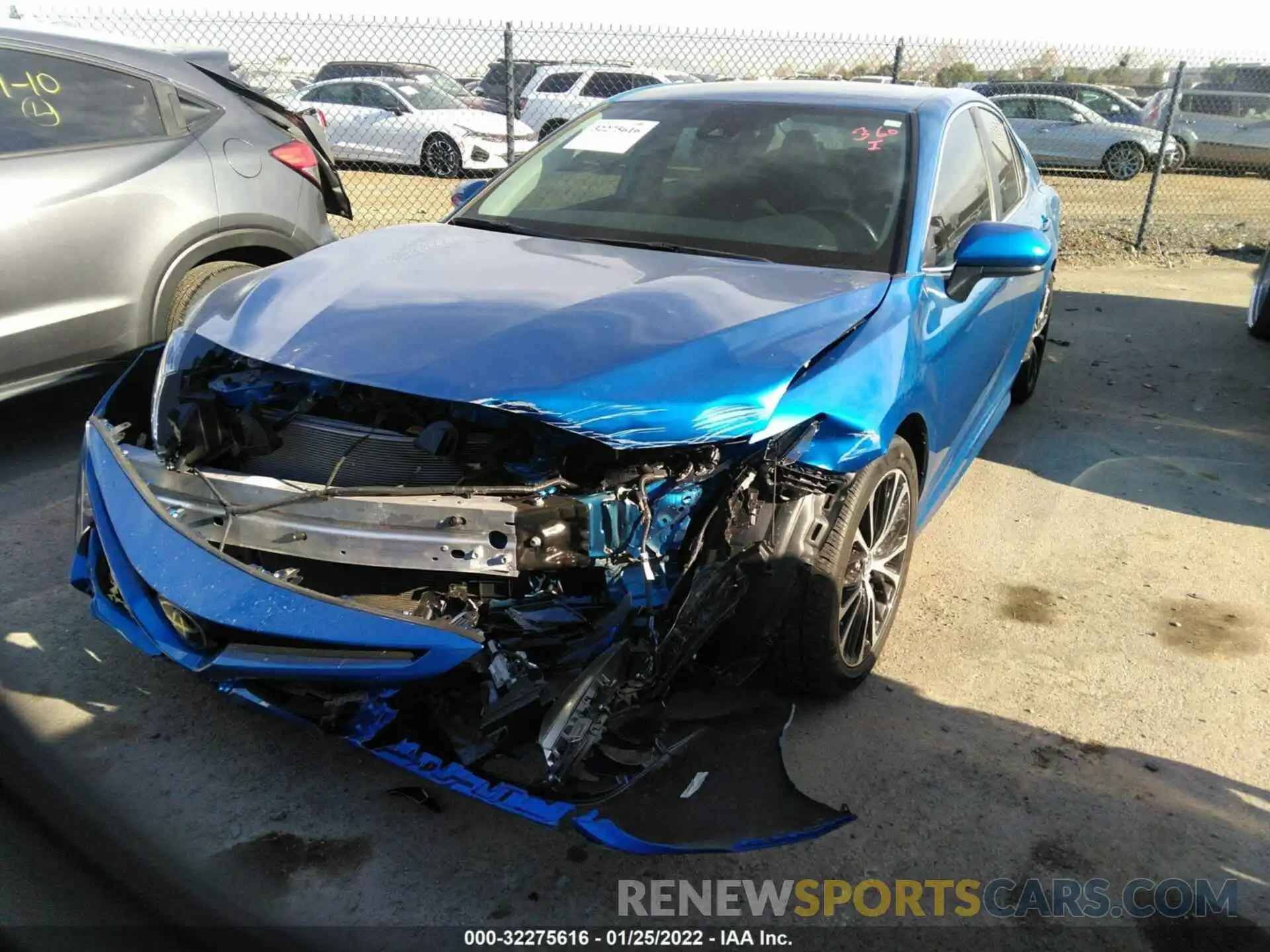 2 Photograph of a damaged car 4T1B11HK0KU211515 TOYOTA CAMRY 2019