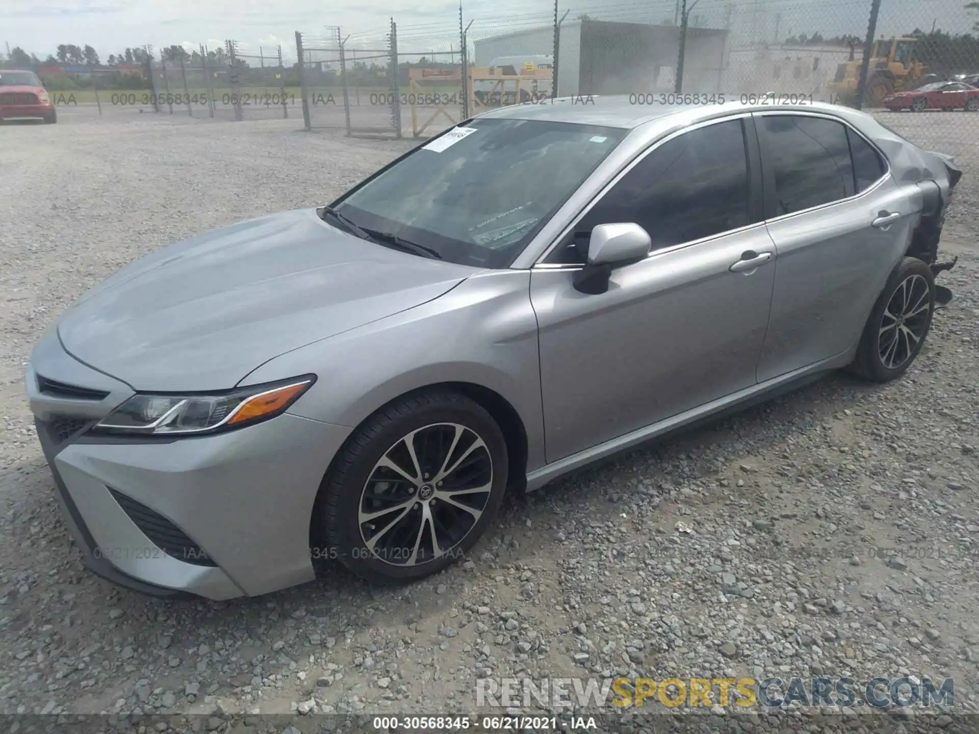 2 Photograph of a damaged car 4T1B11HK0KU214835 TOYOTA CAMRY 2019