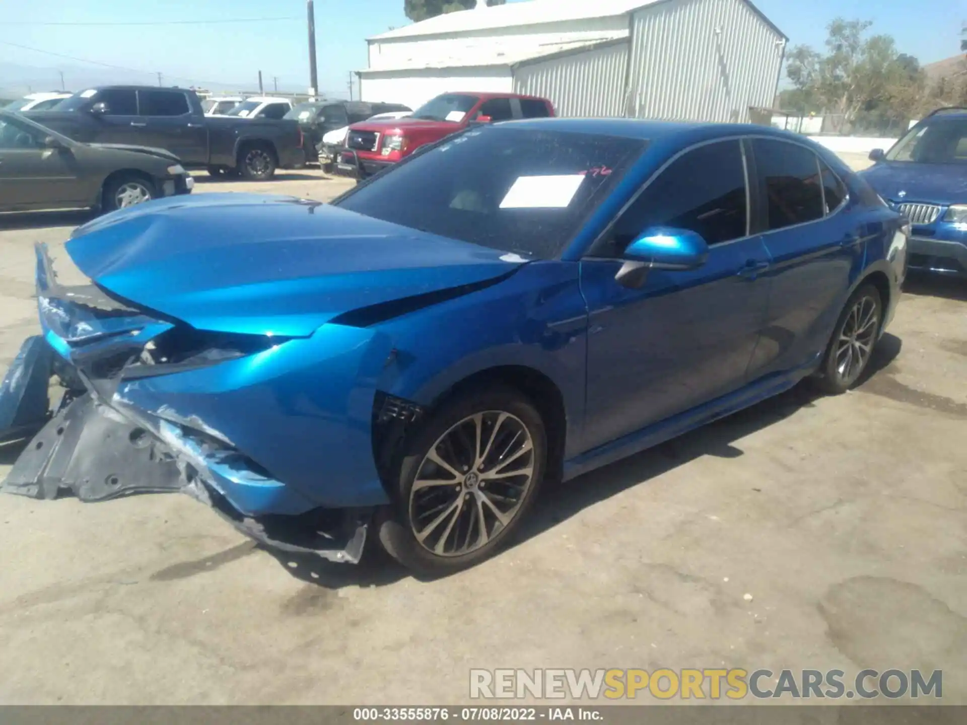 2 Photograph of a damaged car 4T1B11HK0KU215645 TOYOTA CAMRY 2019