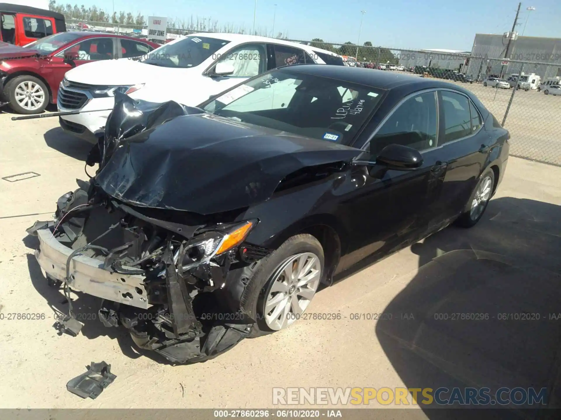 2 Photograph of a damaged car 4T1B11HK0KU217430 TOYOTA CAMRY 2019