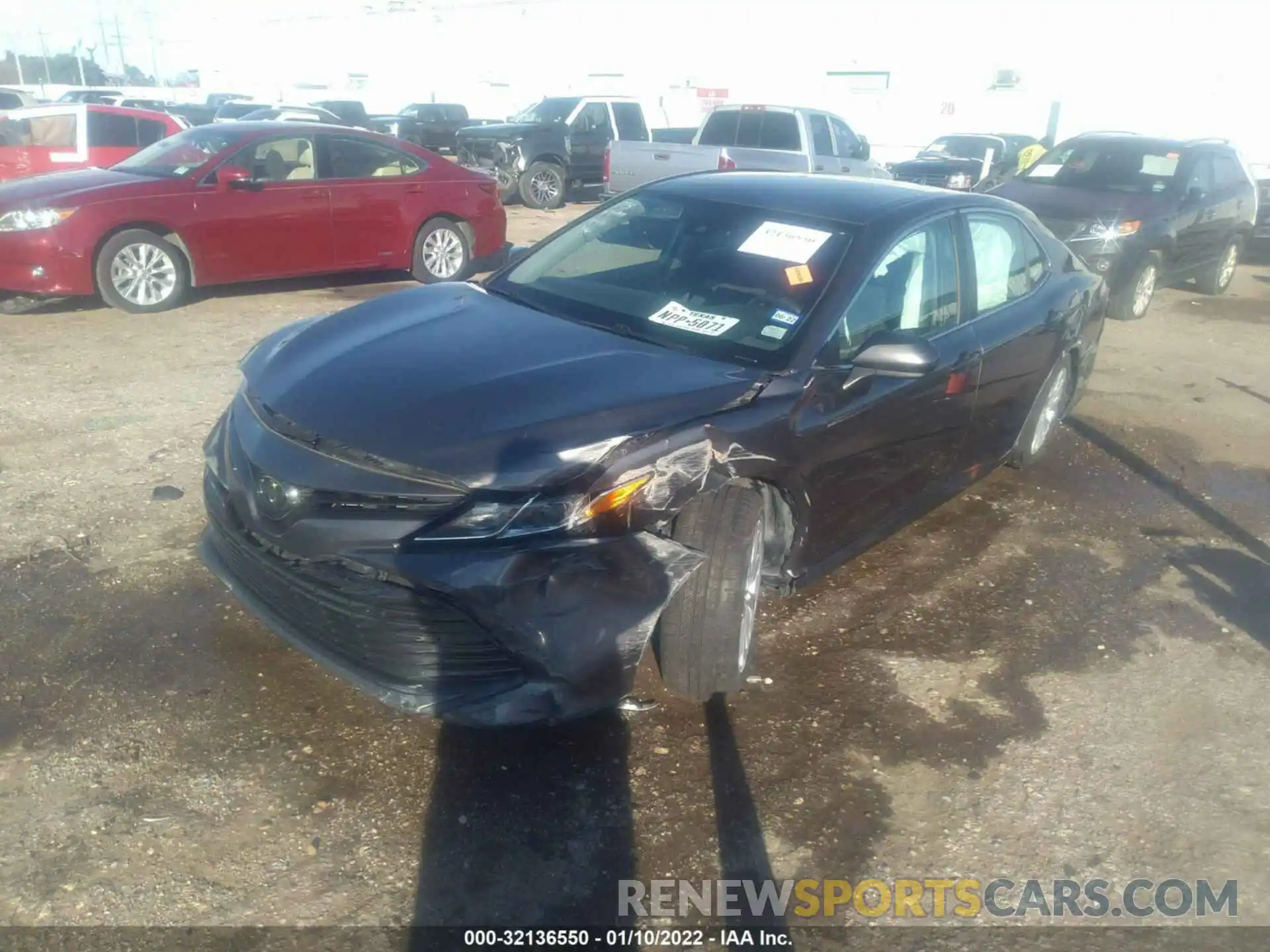 2 Photograph of a damaged car 4T1B11HK0KU218626 TOYOTA CAMRY 2019