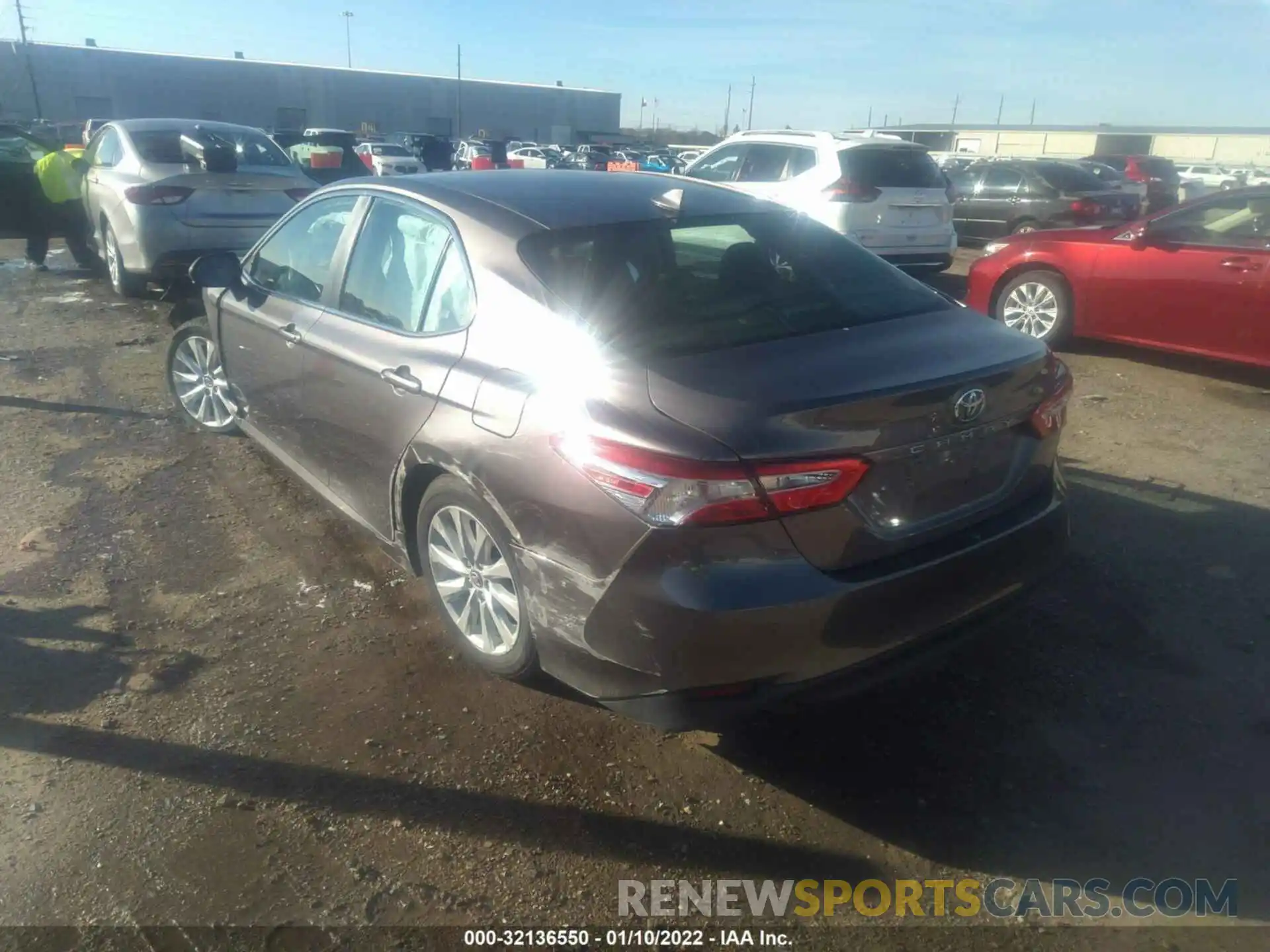 3 Photograph of a damaged car 4T1B11HK0KU218626 TOYOTA CAMRY 2019