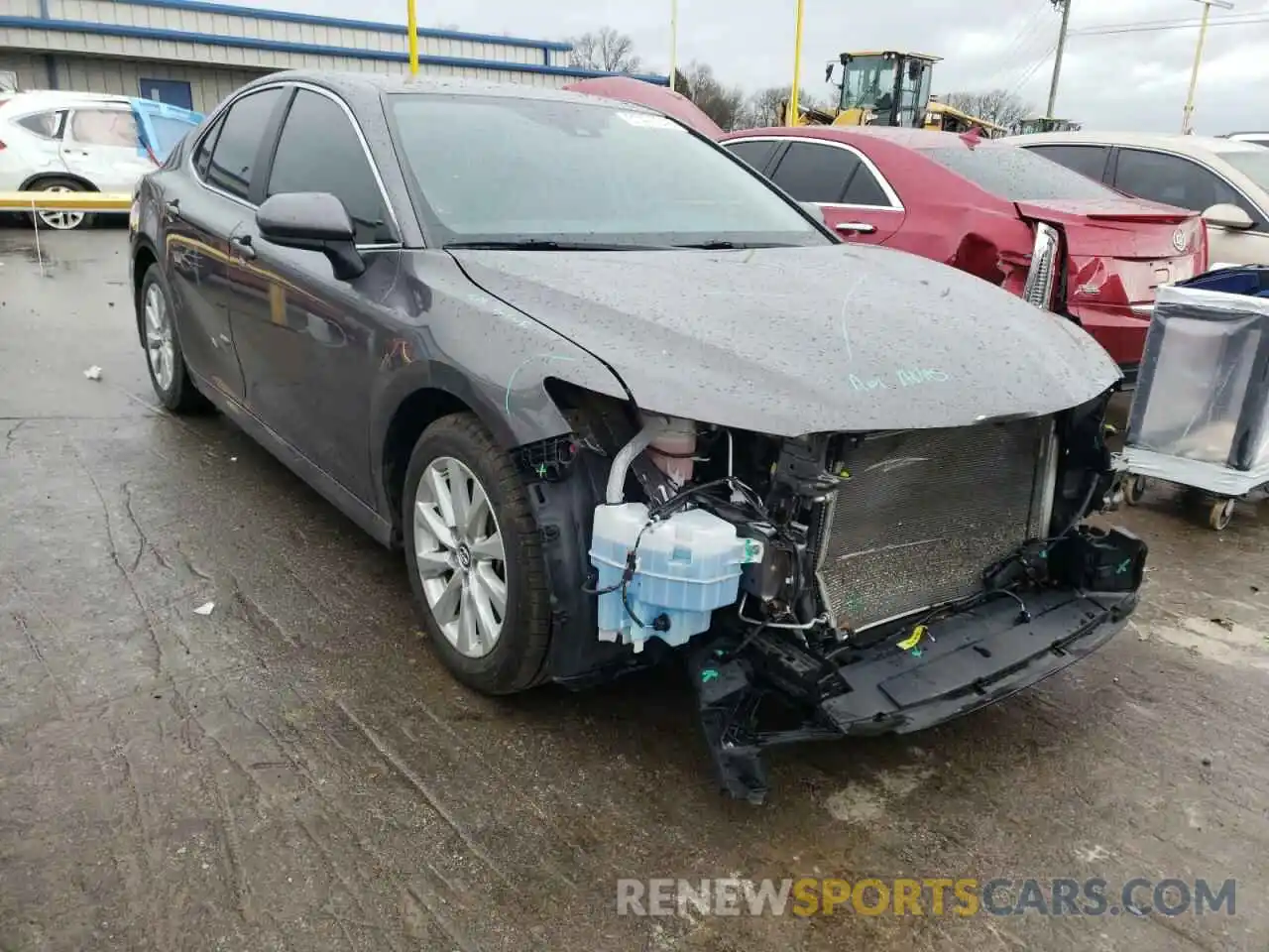 1 Photograph of a damaged car 4T1B11HK0KU222613 TOYOTA CAMRY 2019