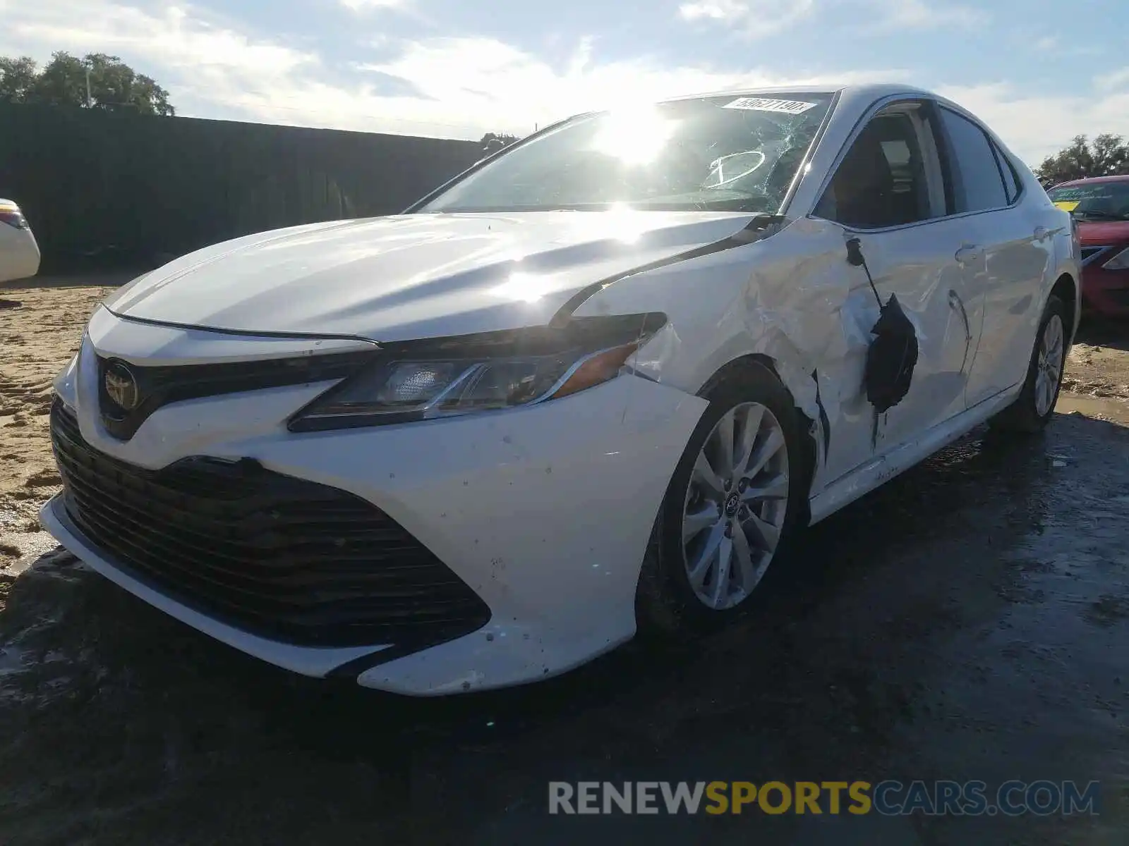 2 Photograph of a damaged car 4T1B11HK0KU226516 TOYOTA CAMRY 2019