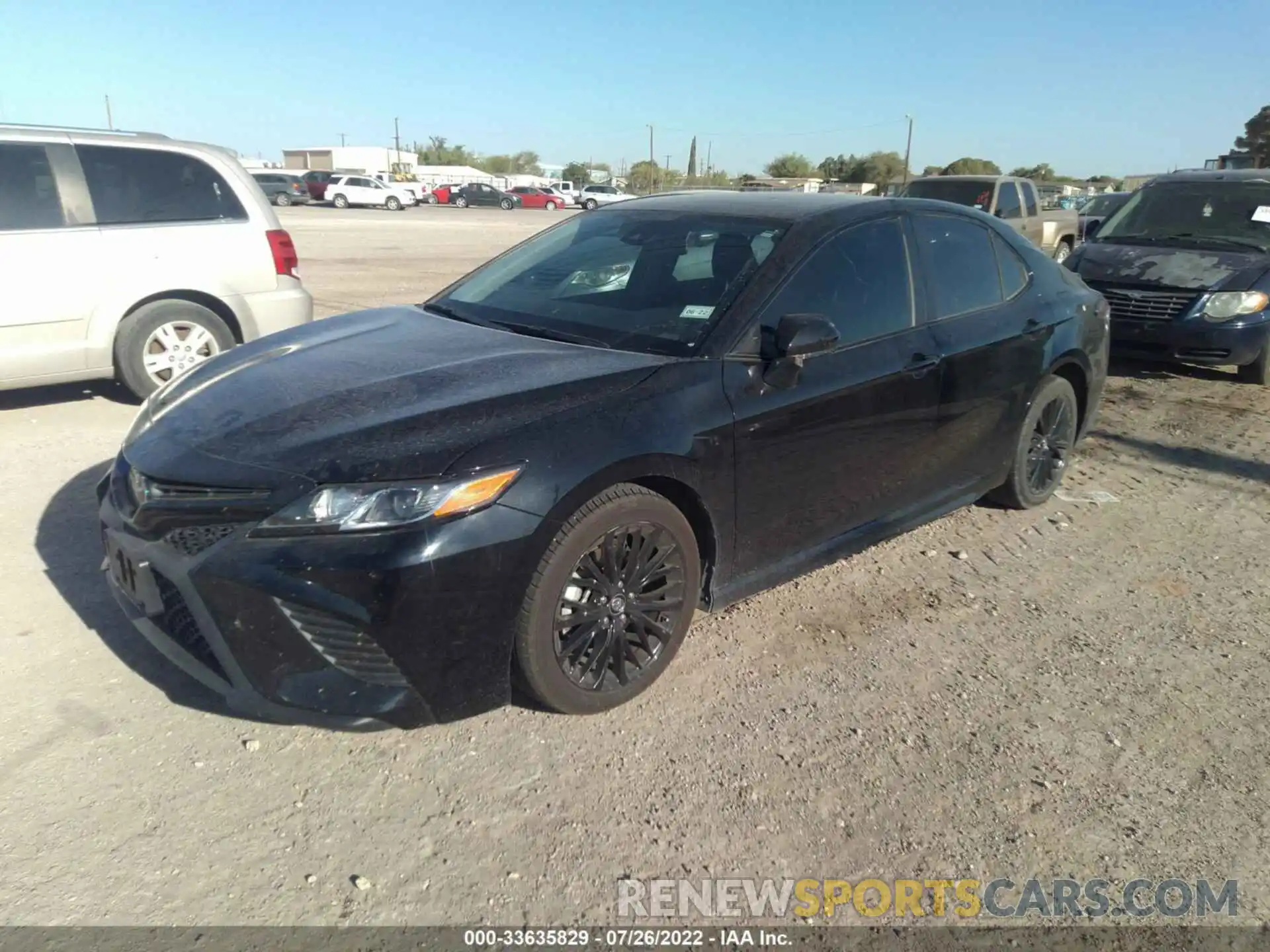 2 Photograph of a damaged car 4T1B11HK0KU226872 TOYOTA CAMRY 2019