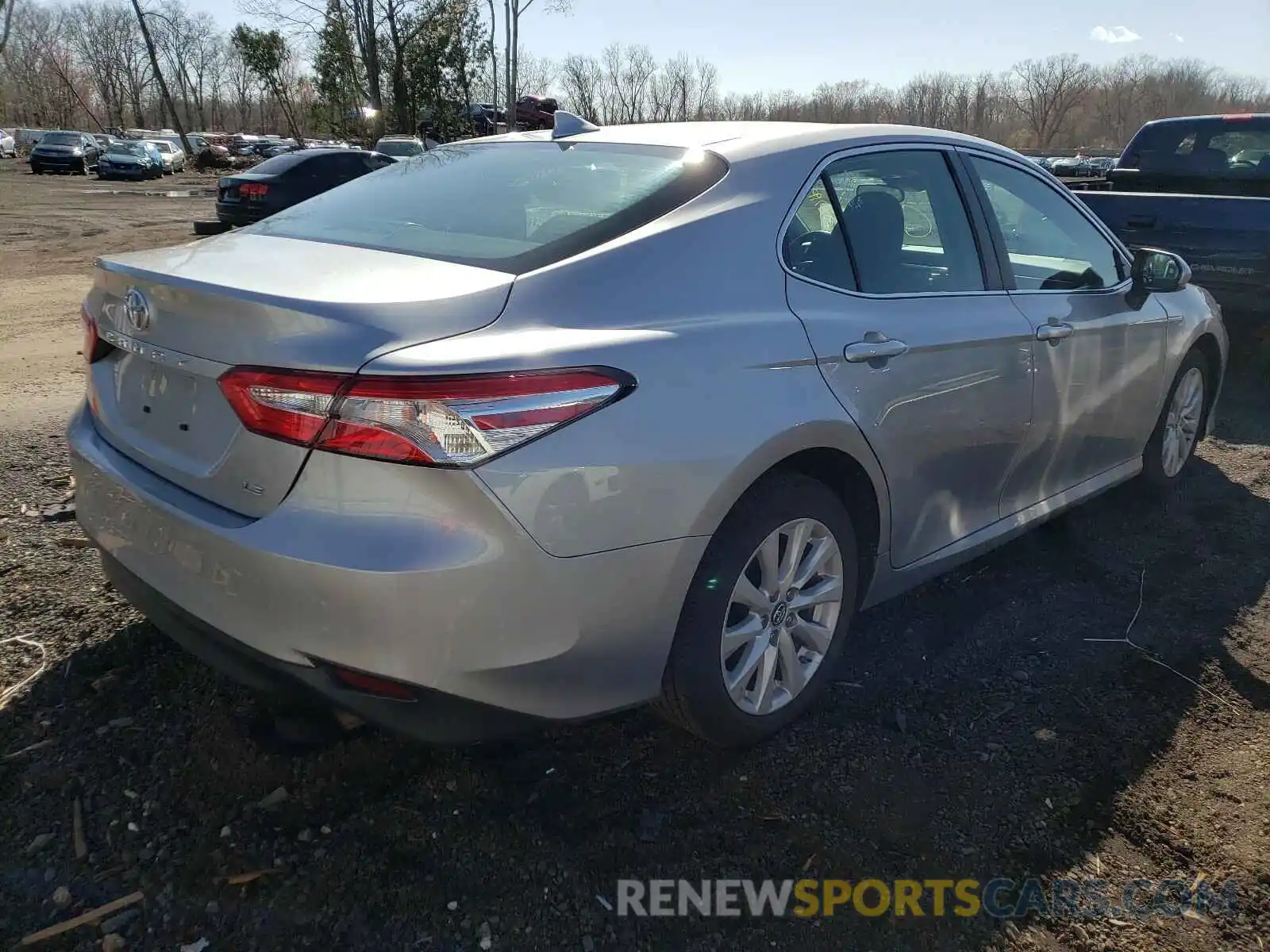 4 Photograph of a damaged car 4T1B11HK0KU227214 TOYOTA CAMRY 2019