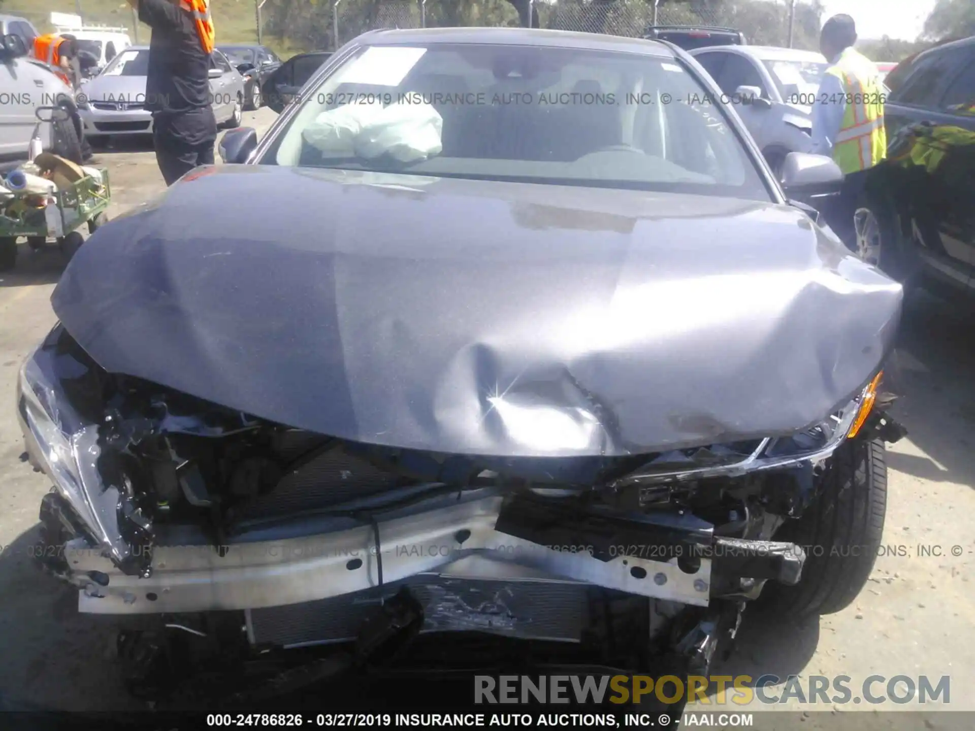 6 Photograph of a damaged car 4T1B11HK0KU227293 TOYOTA CAMRY 2019