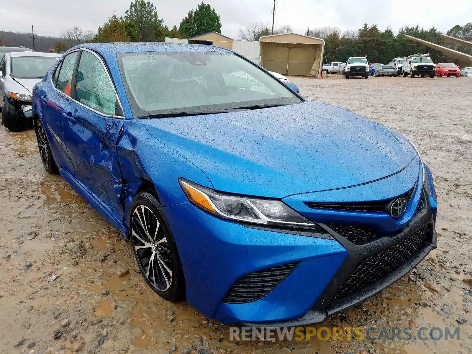 1 Photograph of a damaged car 4T1B11HK0KU227388 TOYOTA CAMRY 2019