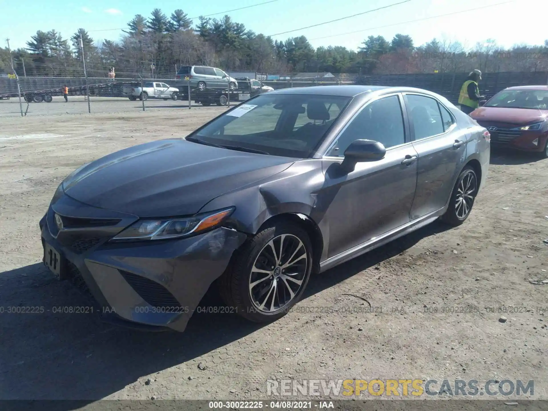 2 Photograph of a damaged car 4T1B11HK0KU227827 TOYOTA CAMRY 2019