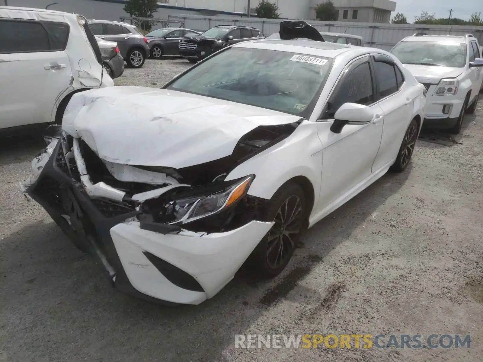 2 Photograph of a damaged car 4T1B11HK0KU227875 TOYOTA CAMRY 2019