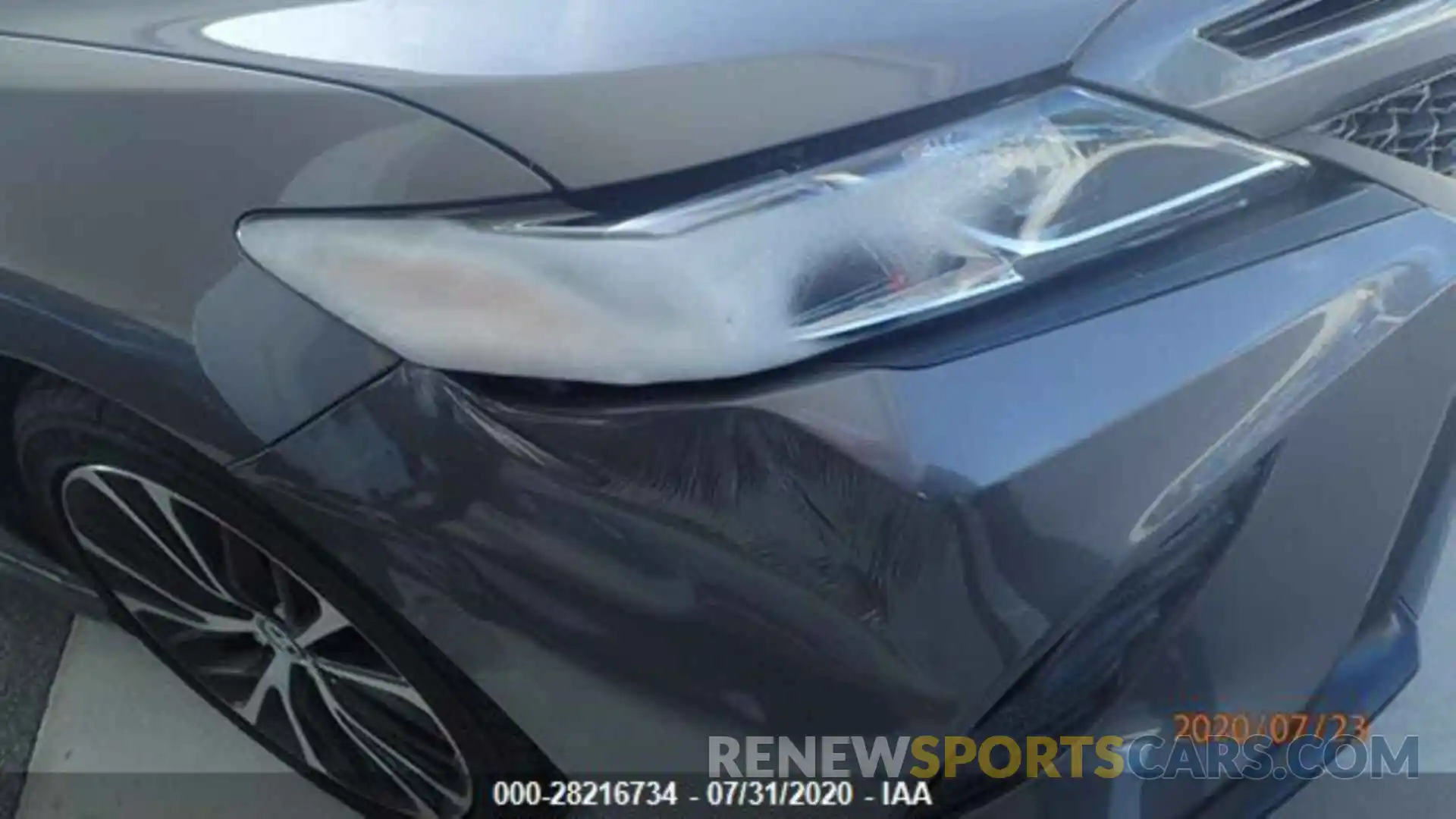 5 Photograph of a damaged car 4T1B11HK0KU232039 TOYOTA CAMRY 2019