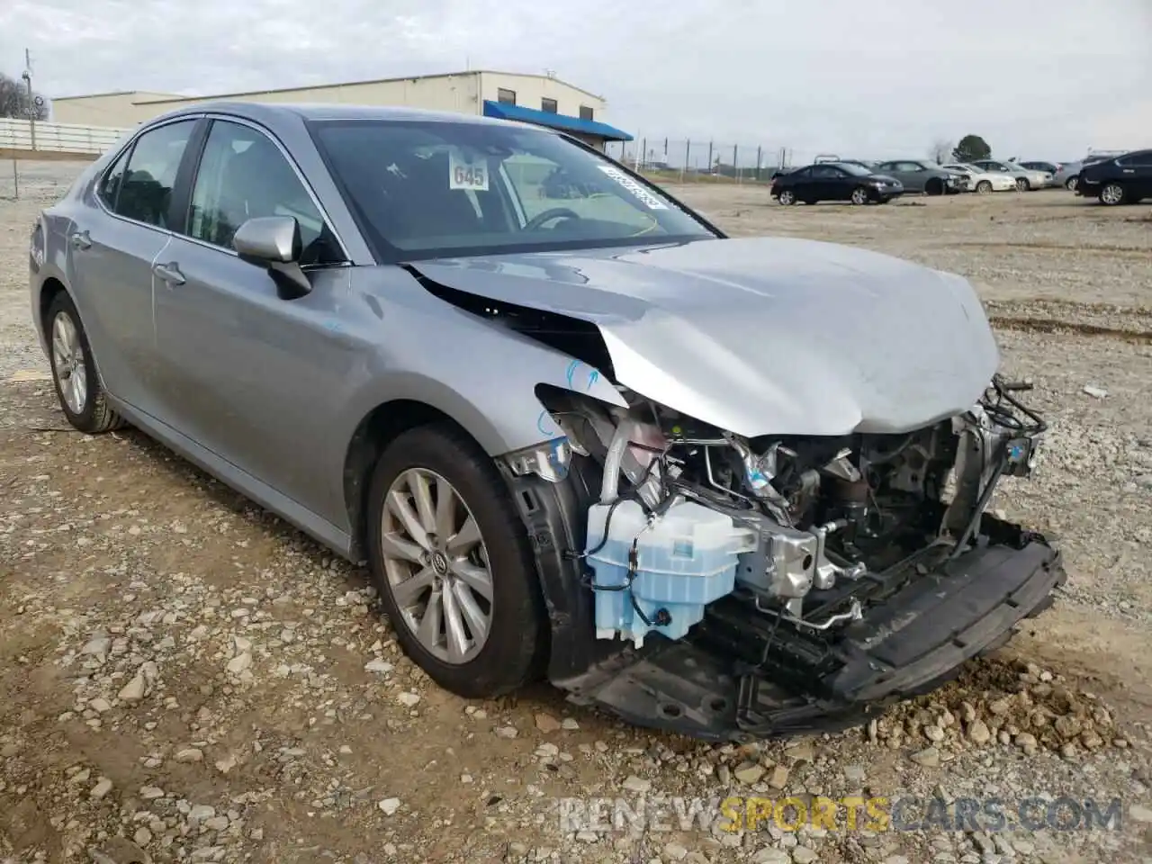 1 Photograph of a damaged car 4T1B11HK0KU232235 TOYOTA CAMRY 2019