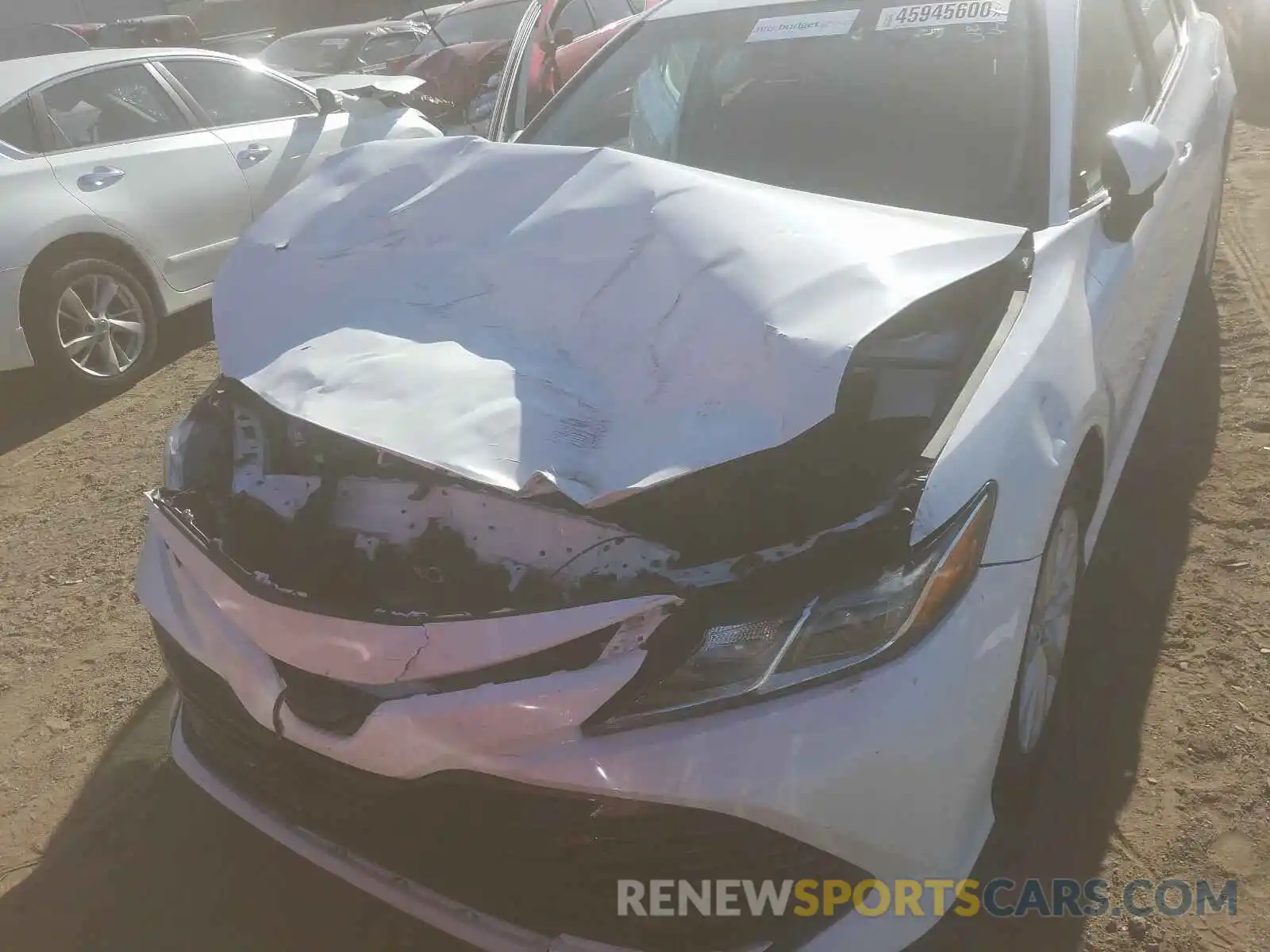 9 Photograph of a damaged car 4T1B11HK0KU233918 TOYOTA CAMRY 2019