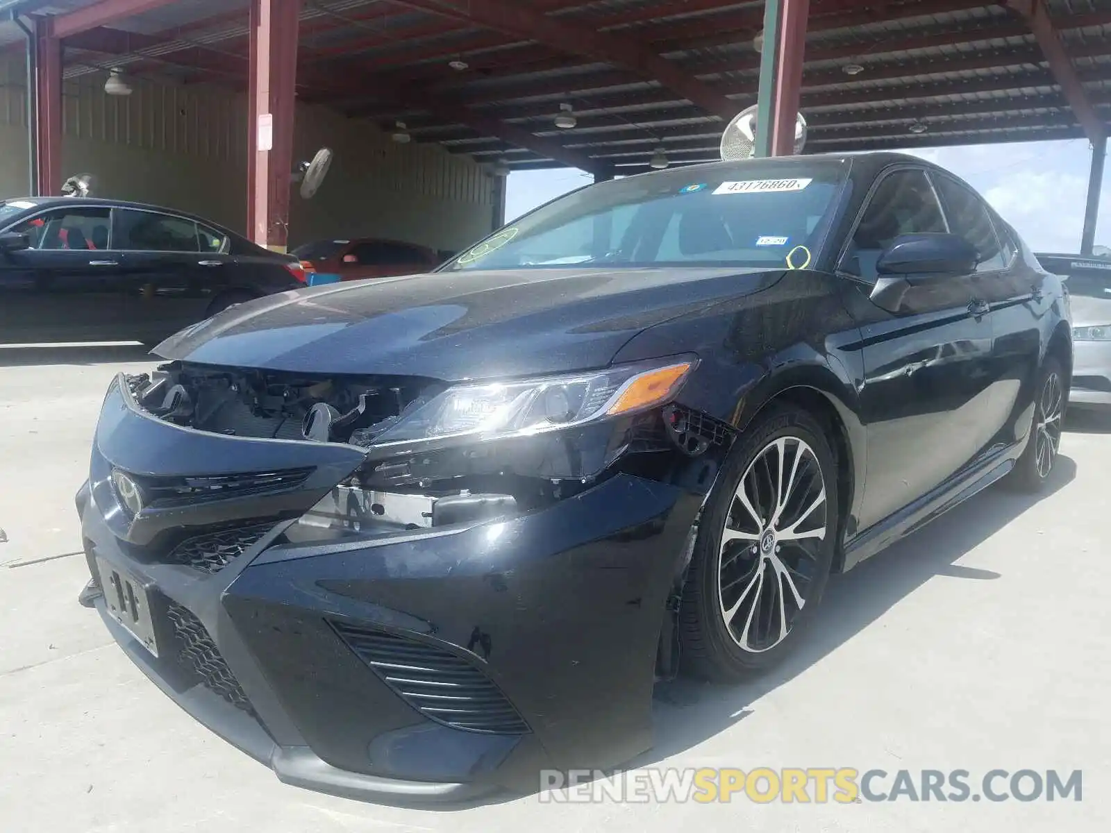 2 Photograph of a damaged car 4T1B11HK0KU235586 TOYOTA CAMRY 2019