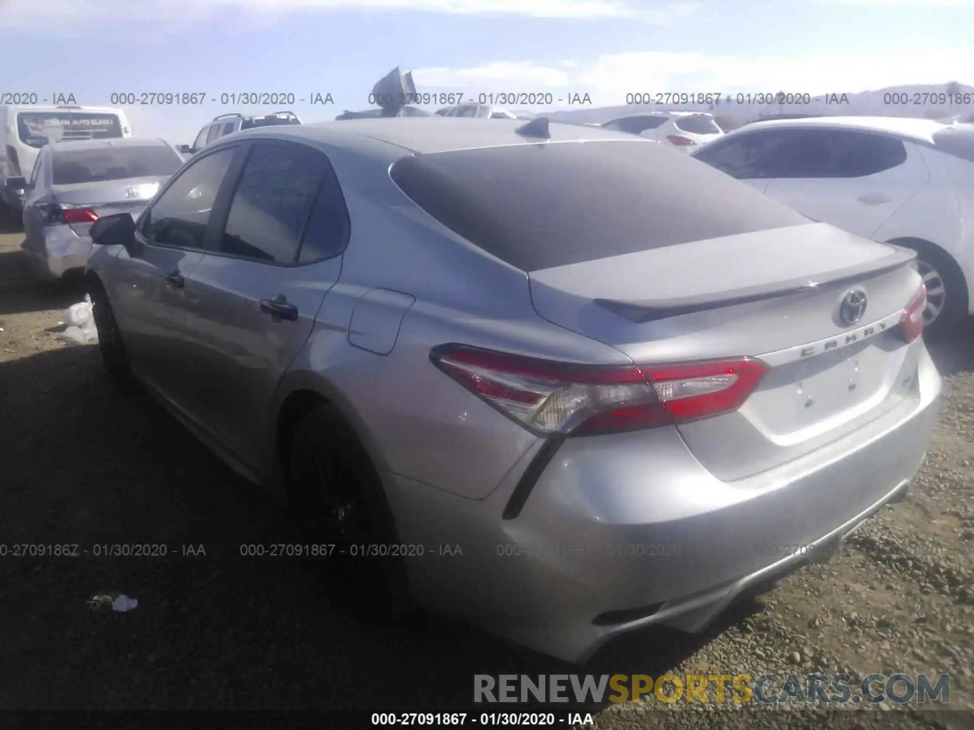 3 Photograph of a damaged car 4T1B11HK0KU236303 TOYOTA CAMRY 2019