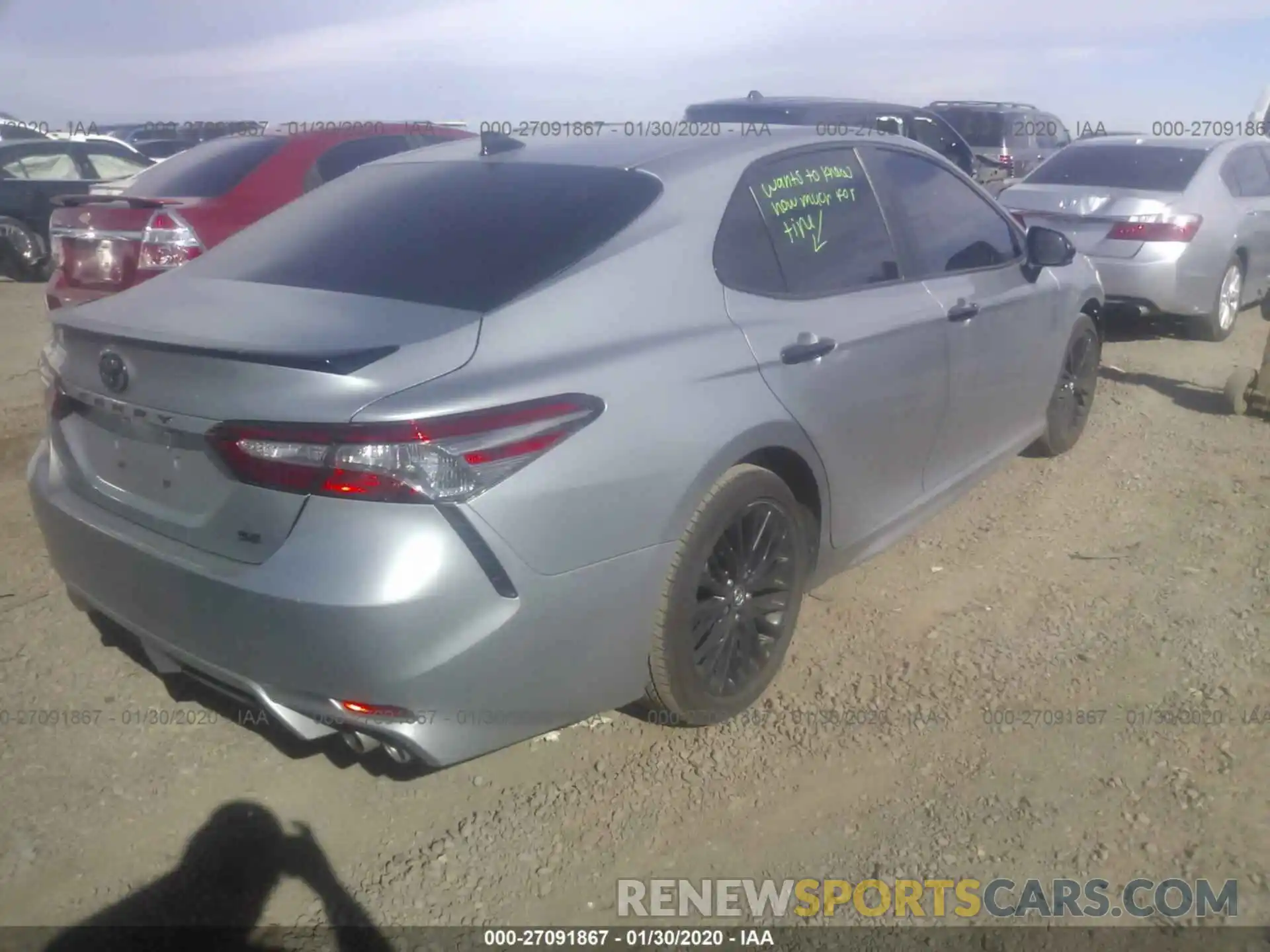 4 Photograph of a damaged car 4T1B11HK0KU236303 TOYOTA CAMRY 2019