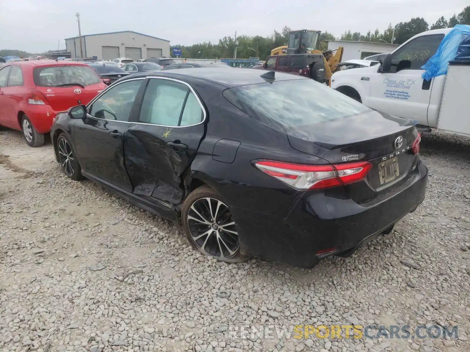 3 Photograph of a damaged car 4T1B11HK0KU236527 TOYOTA CAMRY 2019