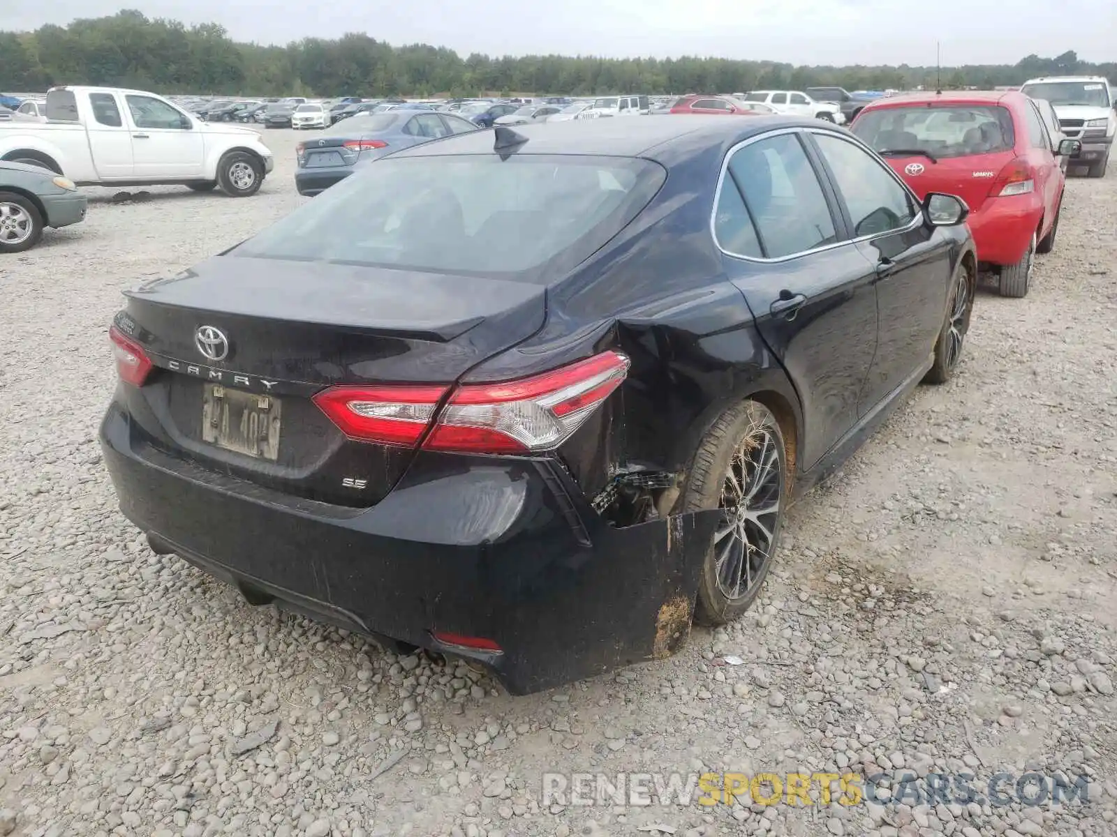 4 Фотография поврежденного автомобиля 4T1B11HK0KU236527 TOYOTA CAMRY 2019