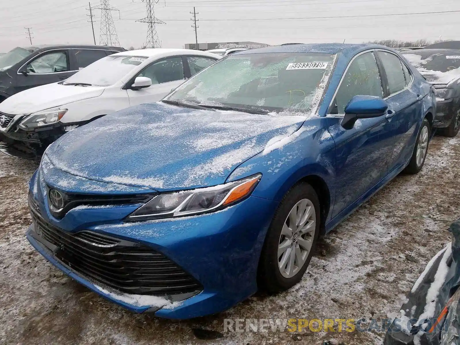 2 Фотография поврежденного автомобиля 4T1B11HK0KU236544 TOYOTA CAMRY 2019