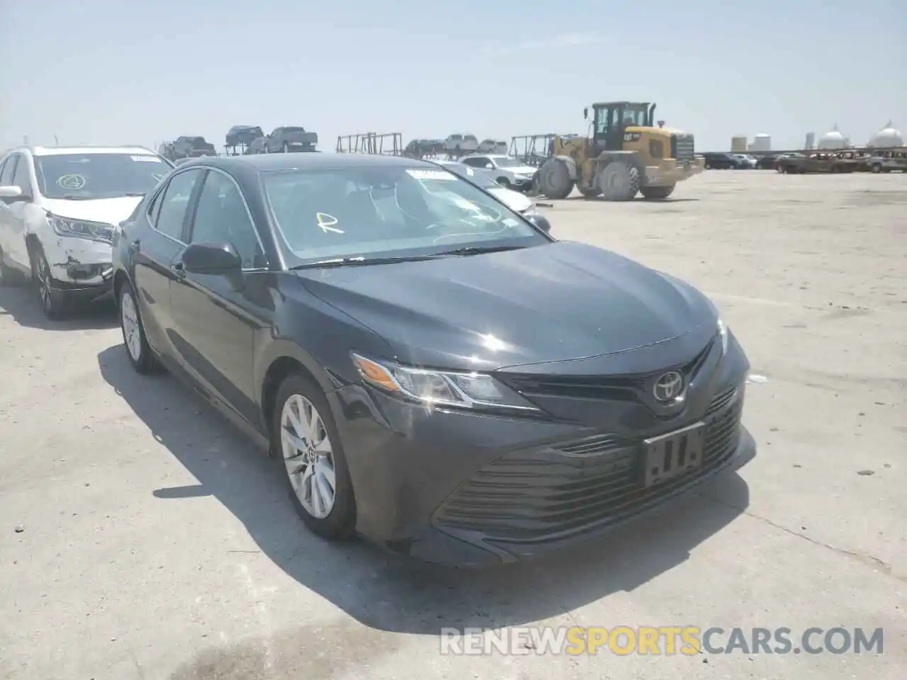 1 Photograph of a damaged car 4T1B11HK0KU236687 TOYOTA CAMRY 2019