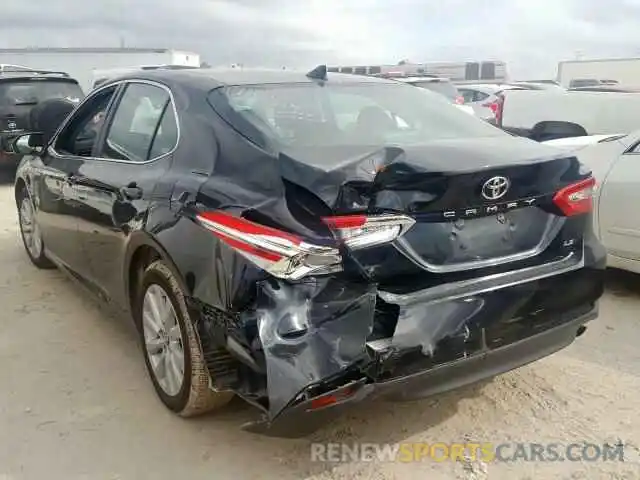 3 Photograph of a damaged car 4T1B11HK0KU236771 TOYOTA CAMRY 2019