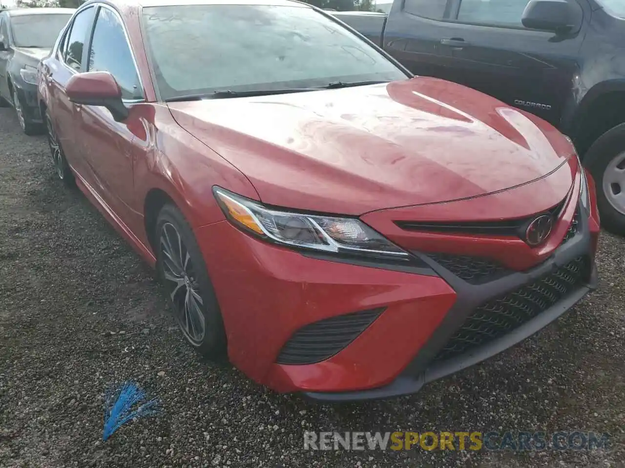 1 Photograph of a damaged car 4T1B11HK0KU237418 TOYOTA CAMRY 2019