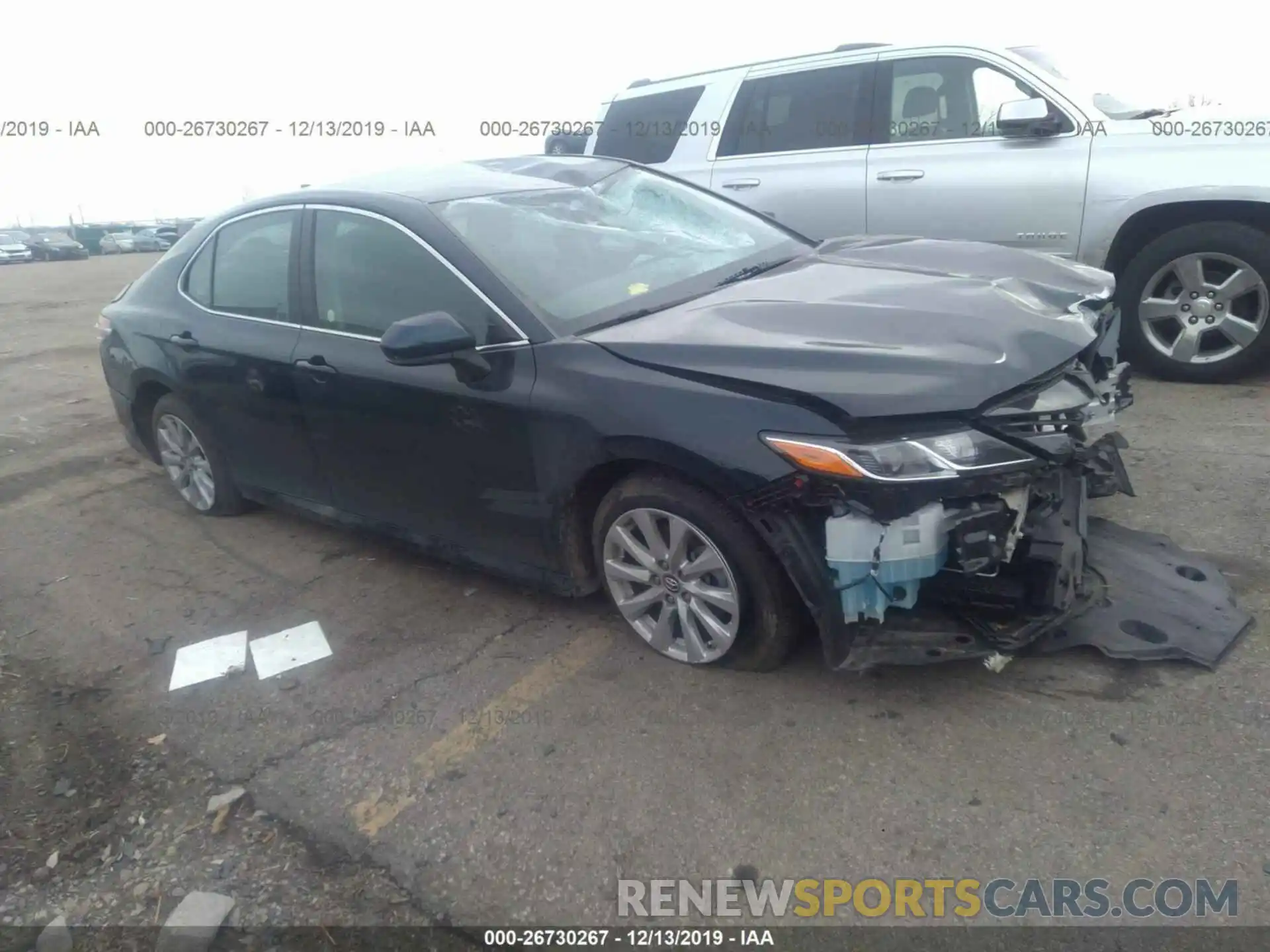 1 Photograph of a damaged car 4T1B11HK0KU238391 TOYOTA CAMRY 2019