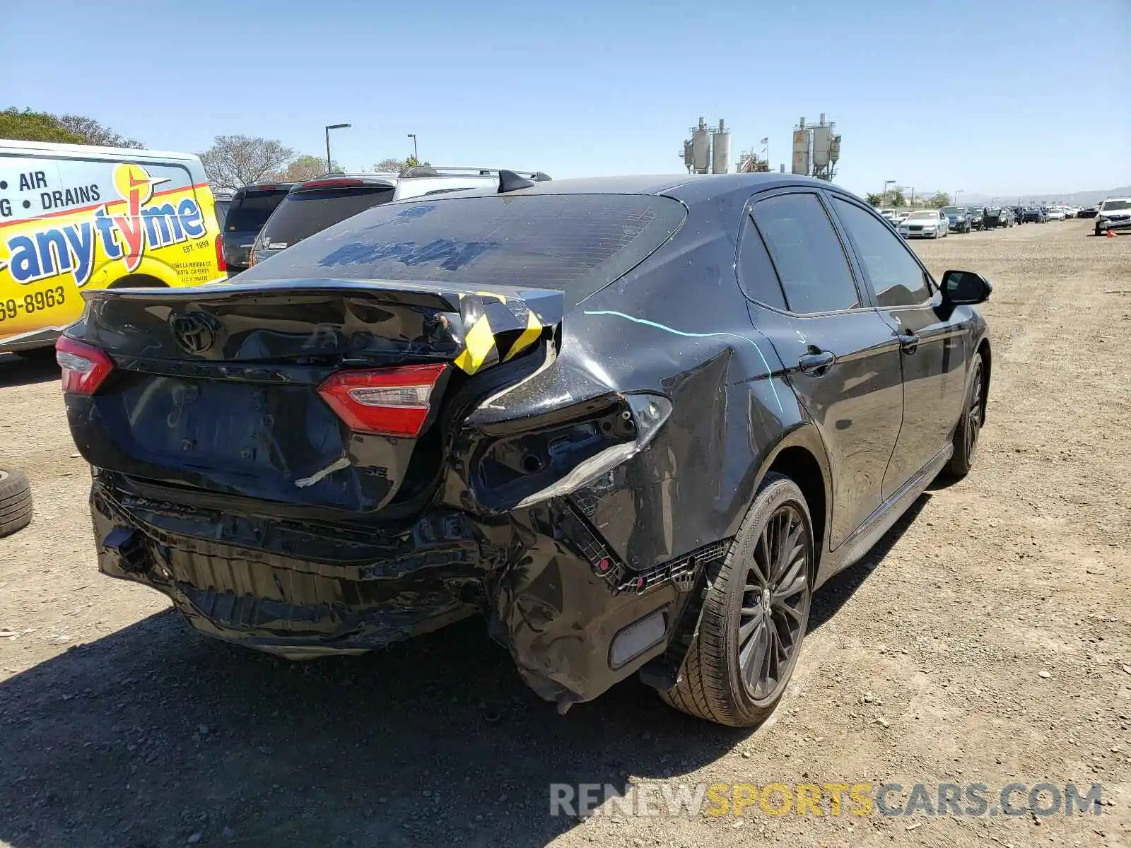 4 Фотография поврежденного автомобиля 4T1B11HK0KU238438 TOYOTA CAMRY 2019