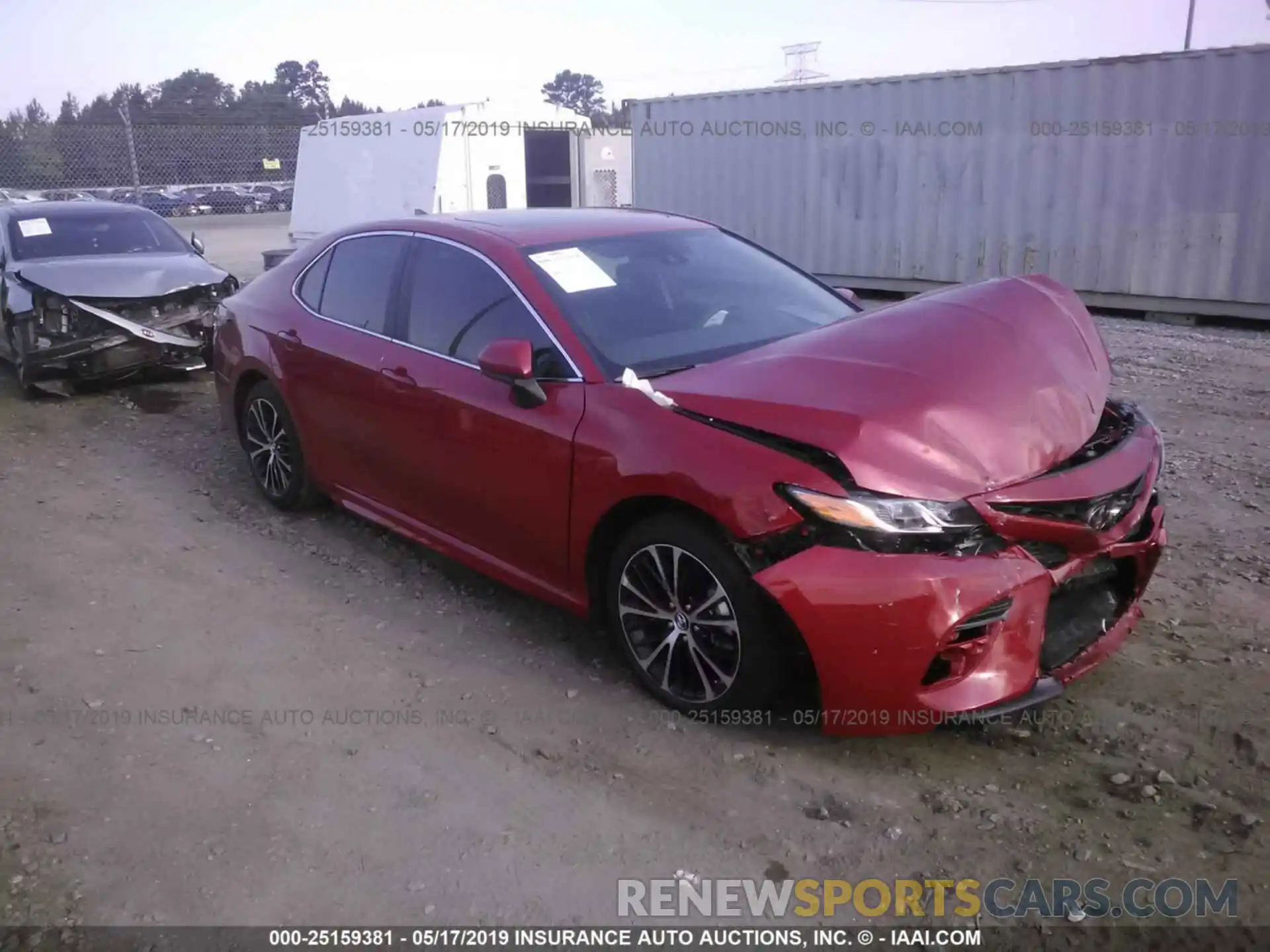 1 Photograph of a damaged car 4T1B11HK0KU239203 TOYOTA CAMRY 2019