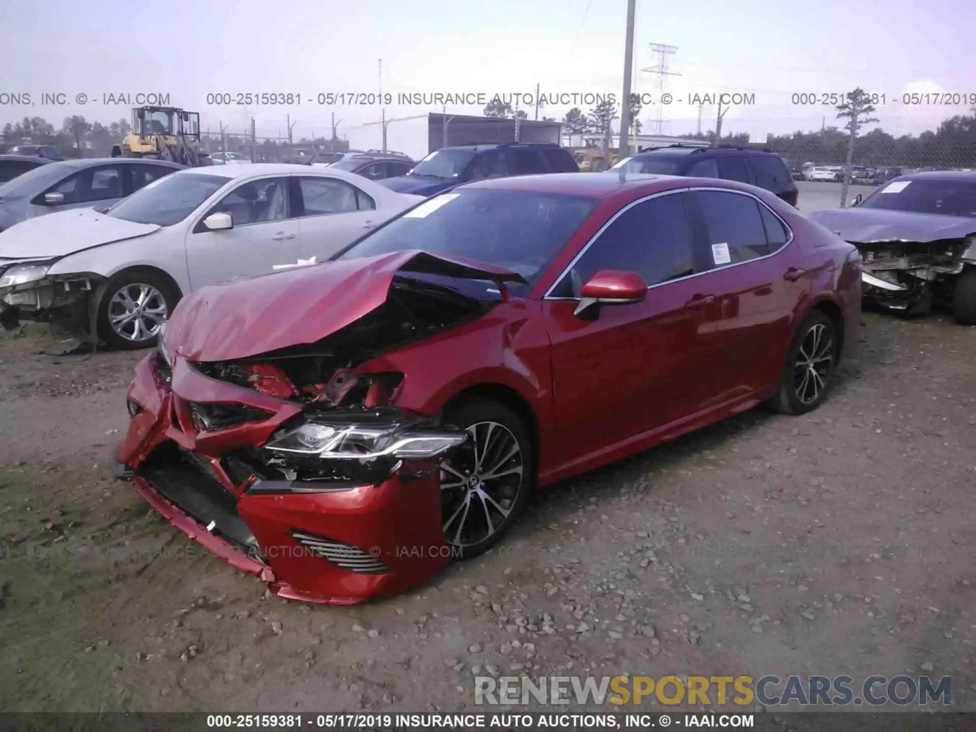 2 Photograph of a damaged car 4T1B11HK0KU239203 TOYOTA CAMRY 2019