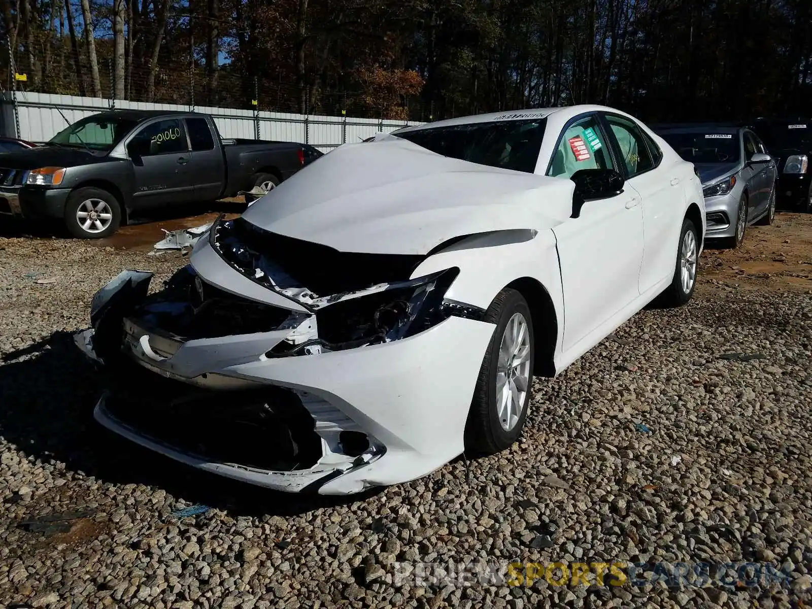 2 Photograph of a damaged car 4T1B11HK0KU239802 TOYOTA CAMRY 2019